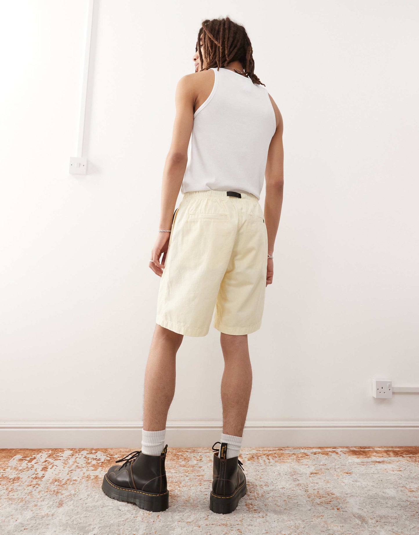 Gramicci G shorts in lemon