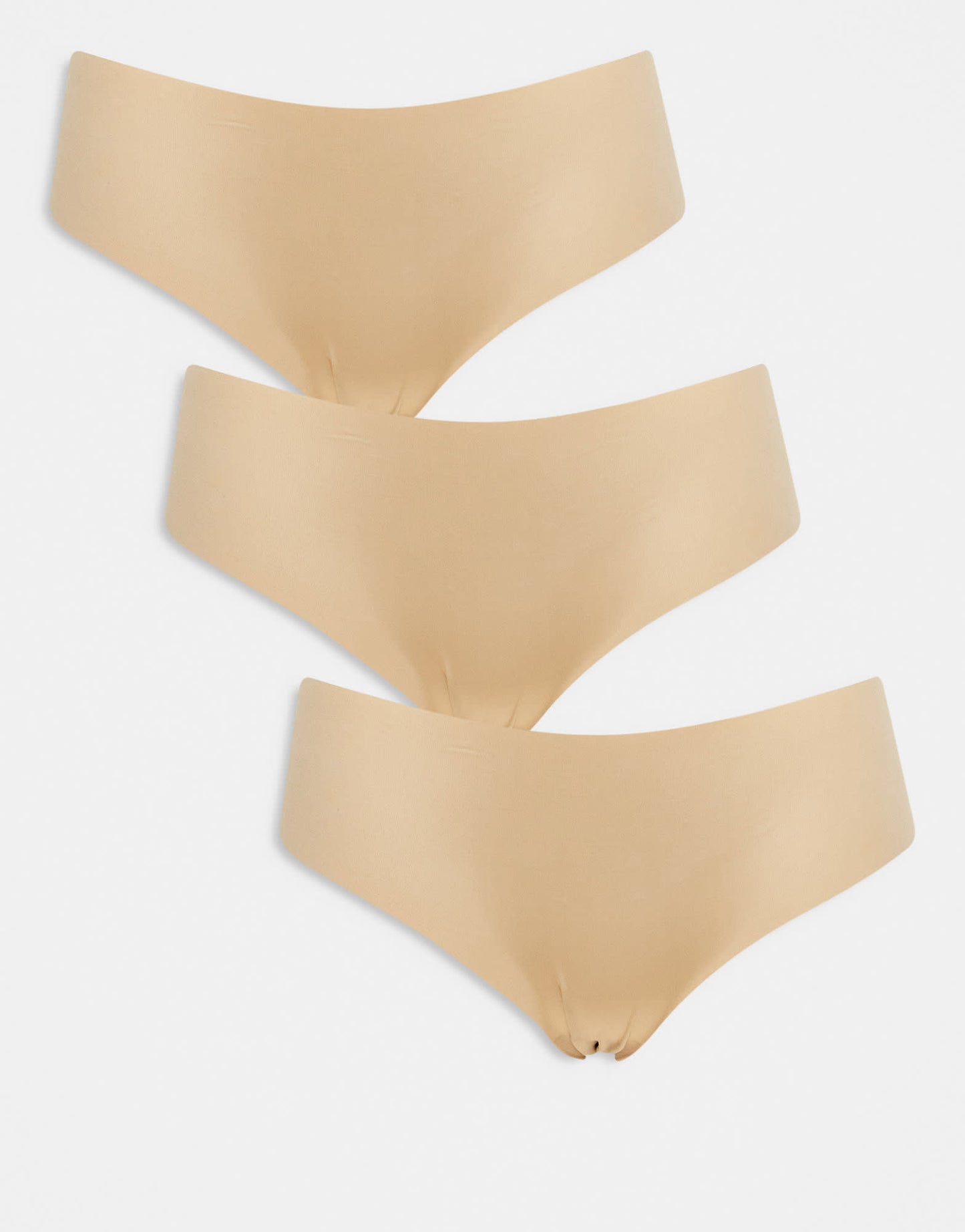 Pieces 3 pack breifs in beige
