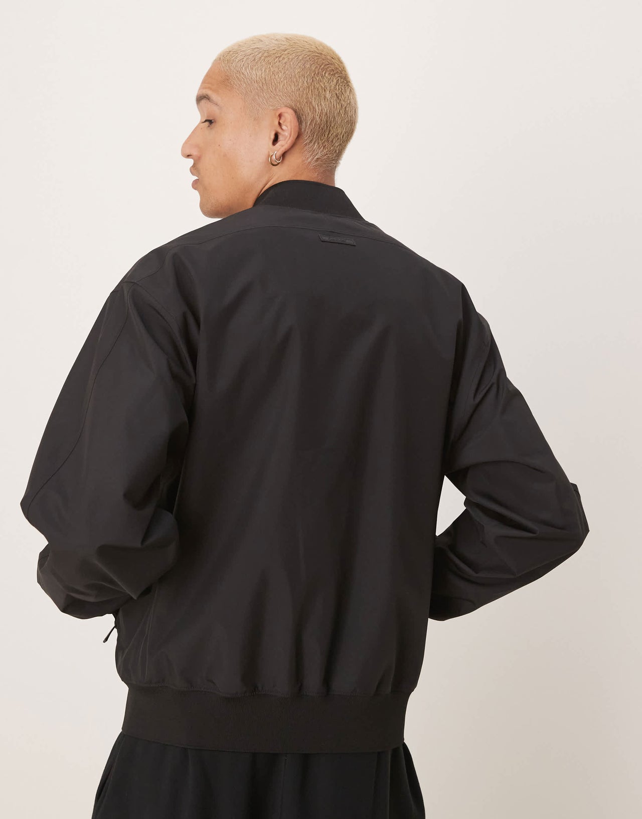 Calvin Klein Jeans bomber jacket in black