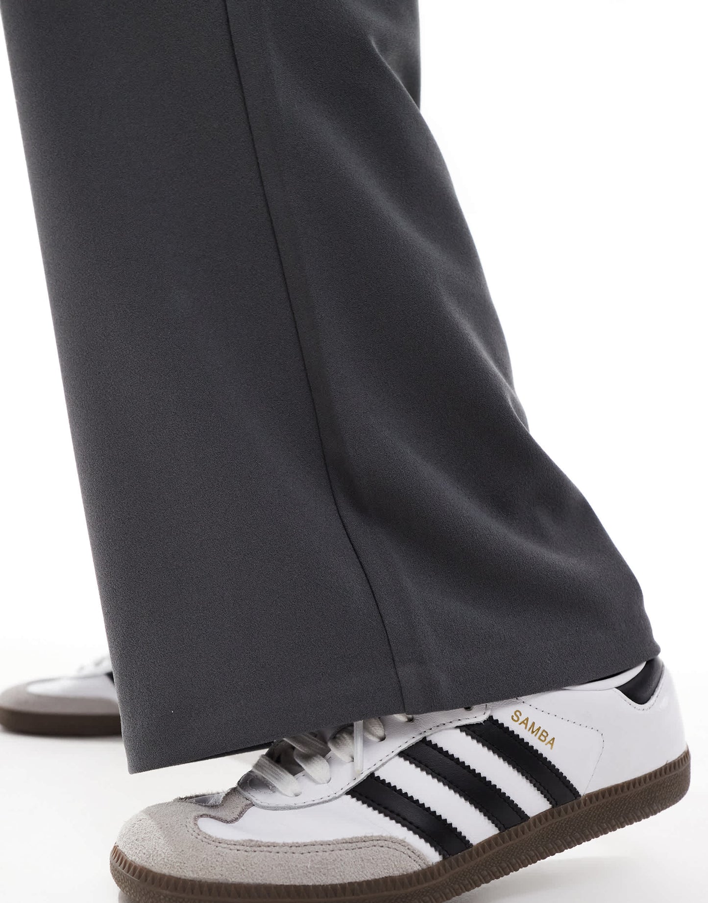 Vero Moda loose pull on trousers in grey