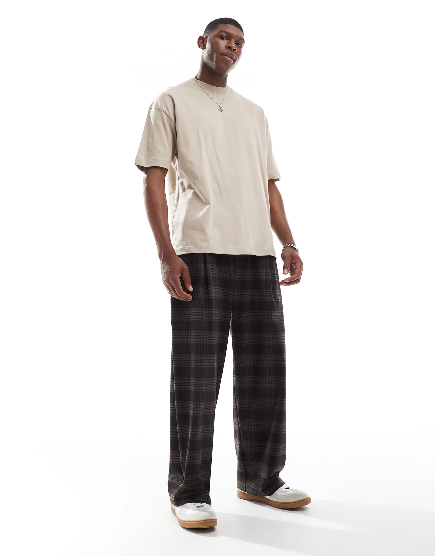 ASOS DESIGN Essentials oversized t-shirt in stone