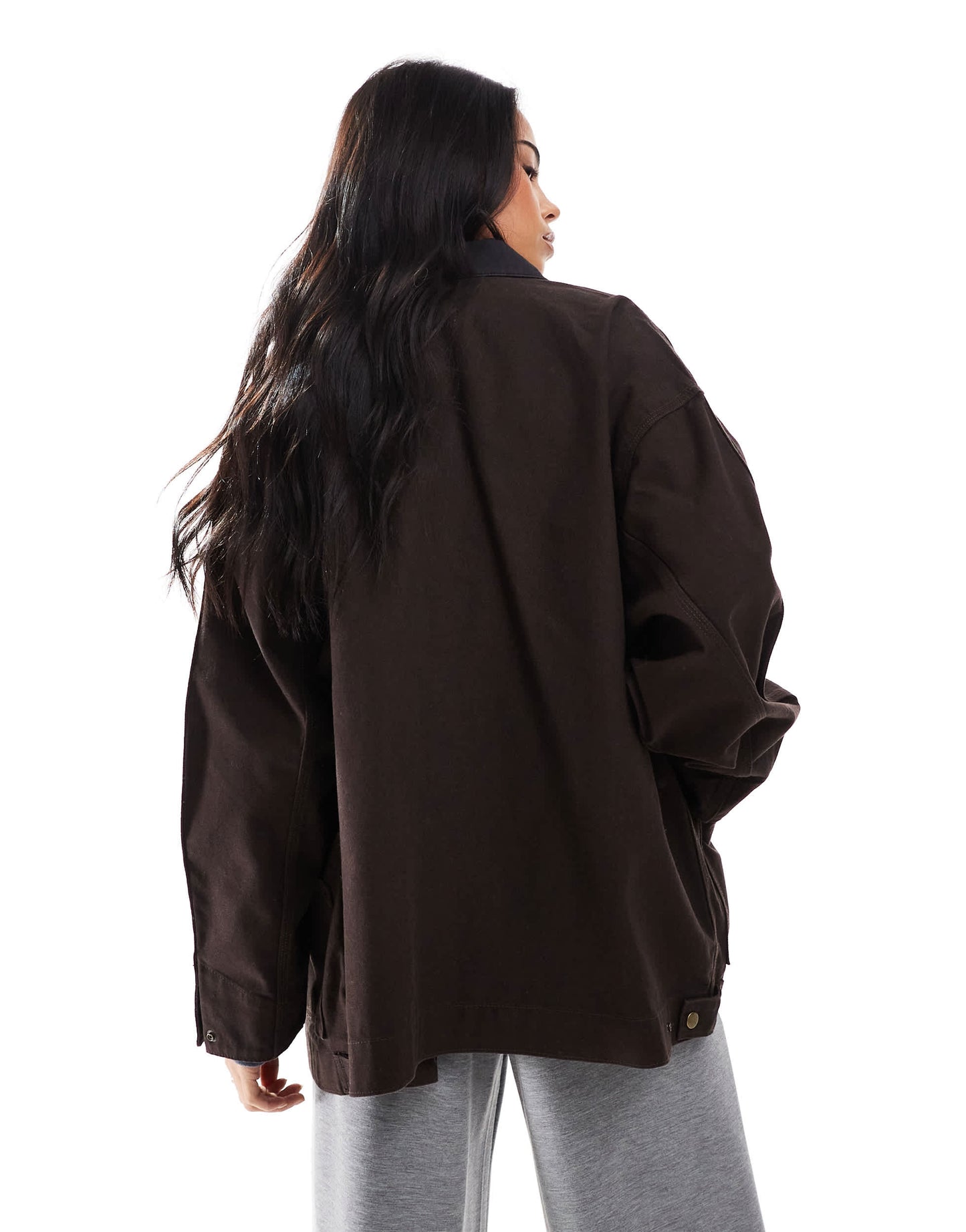 Stradivarius STR barn jacket in brown