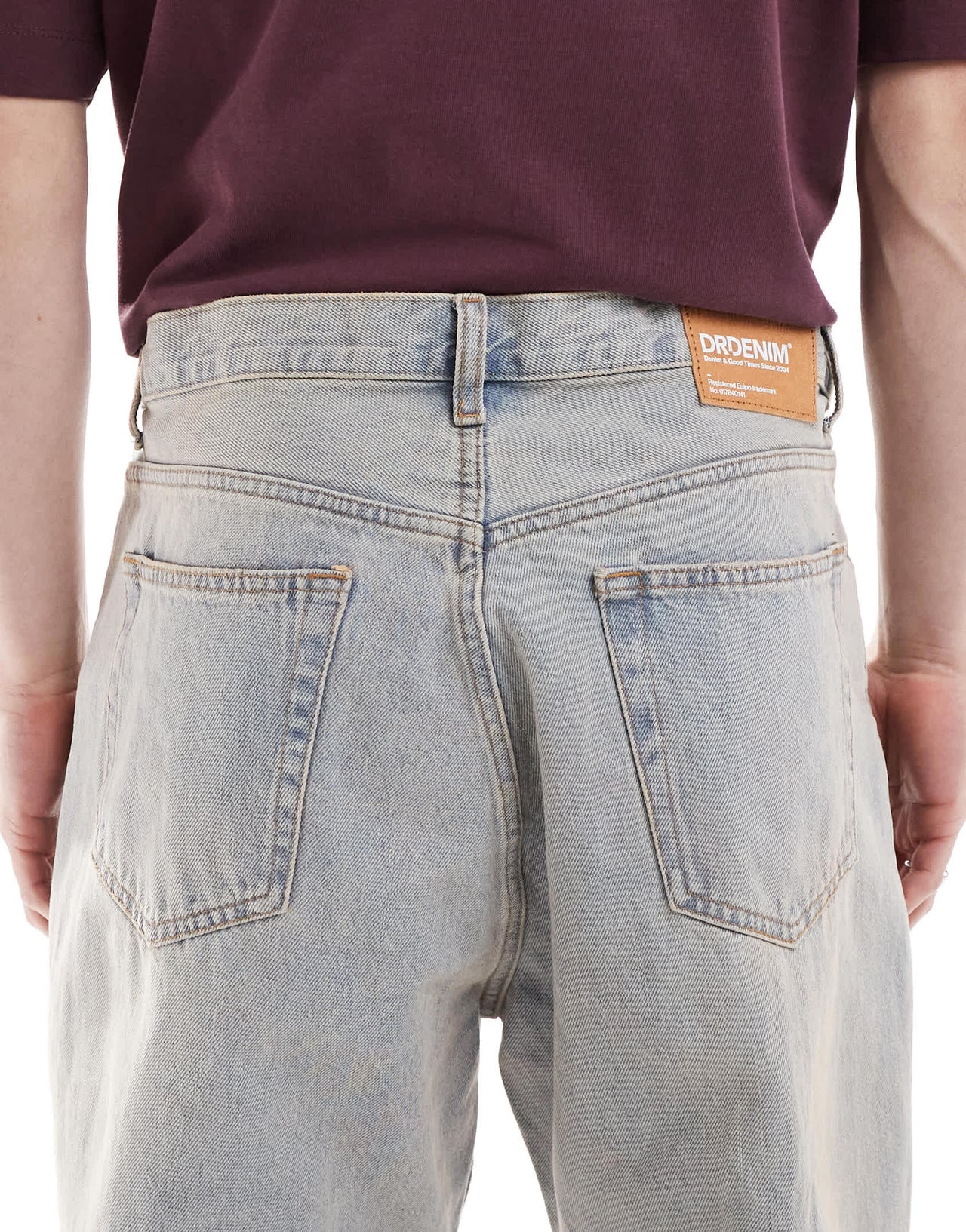 Dr Denim Rift bootcut leg jeans in canyon light vintage wash