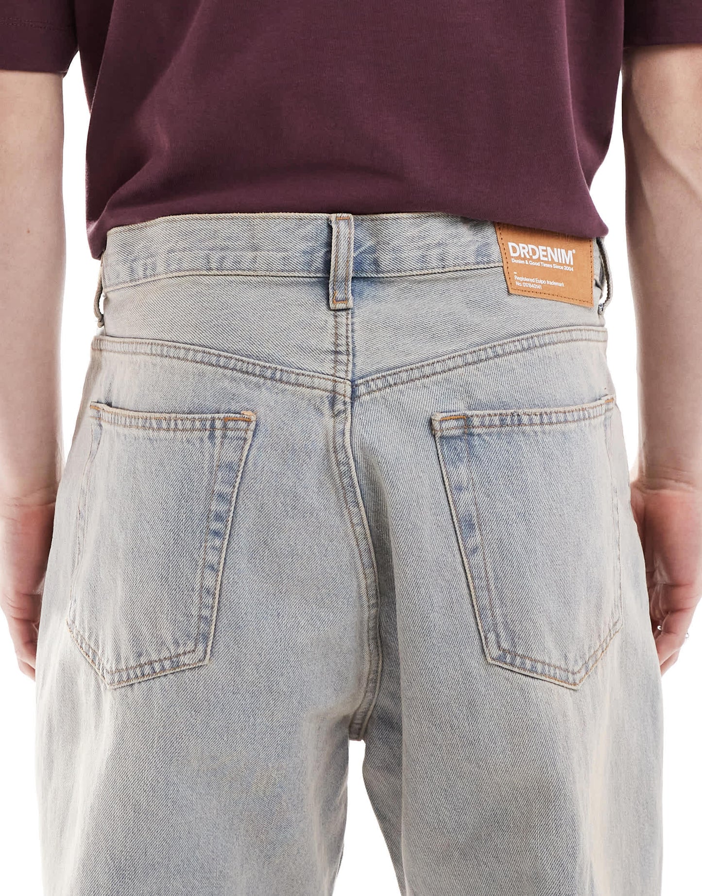 Dr Denim Rift bootcut leg jeans in canyon light vintage wash