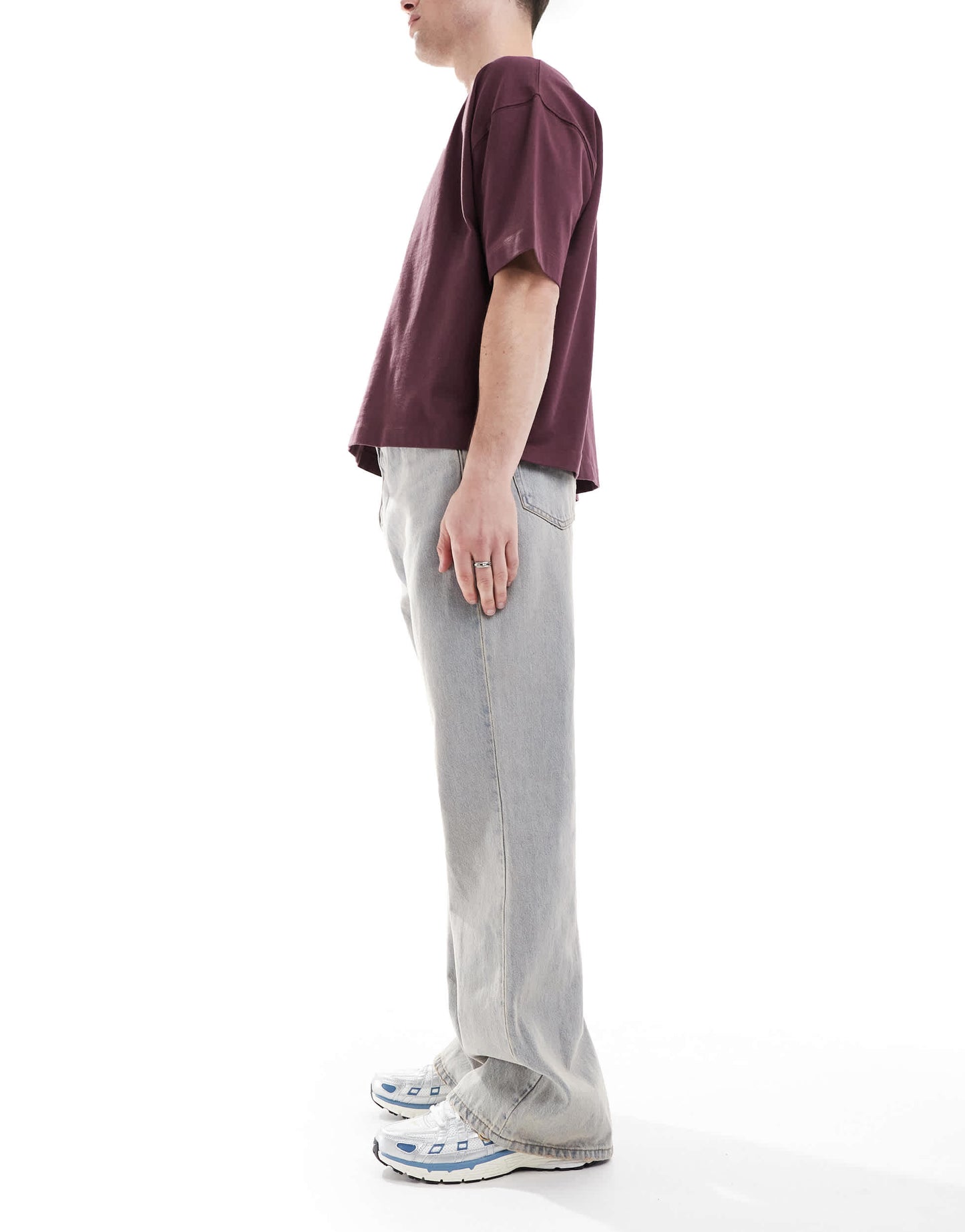 Dr Denim Rift bootcut leg jeans in canyon light vintage wash