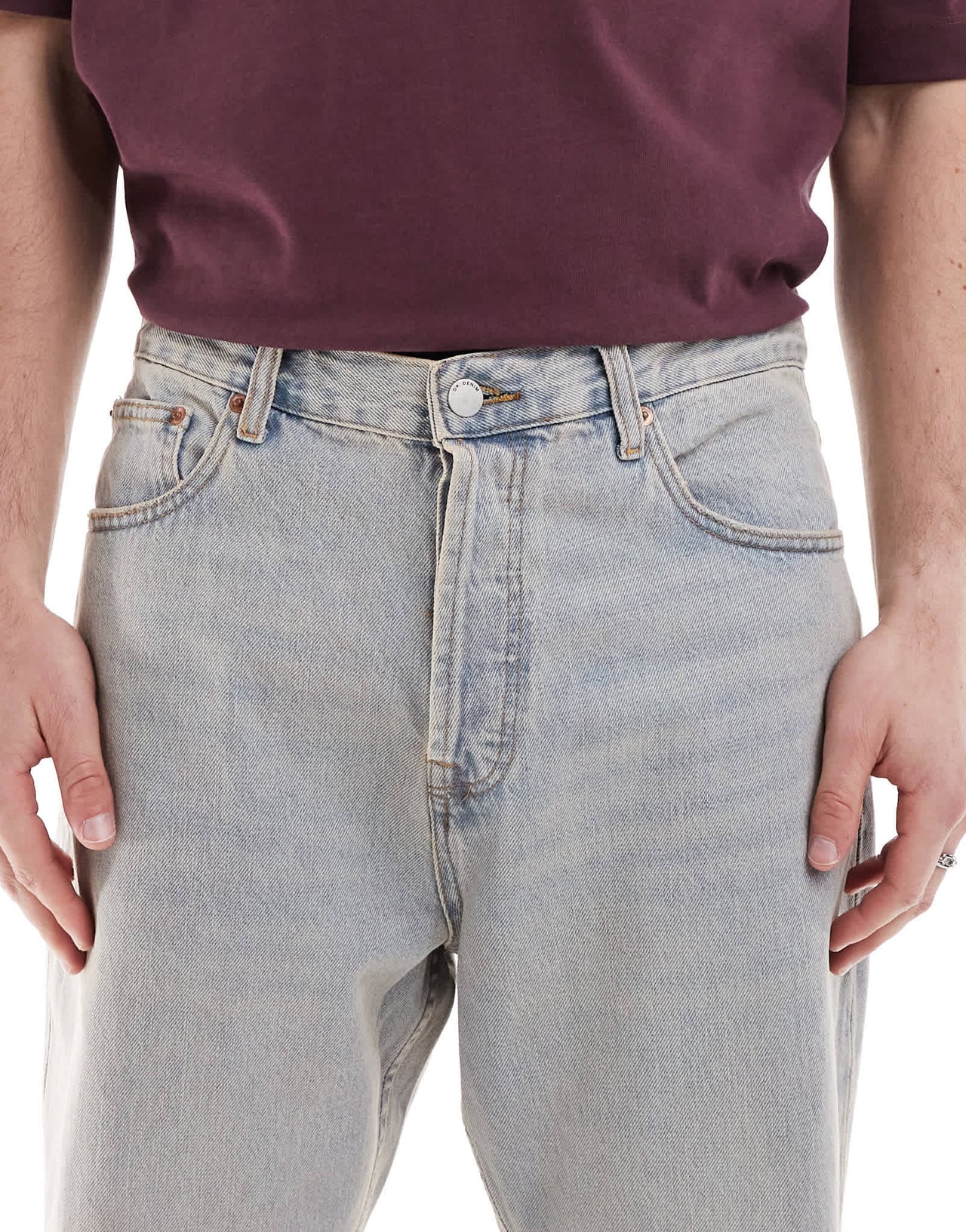 Dr Denim Rift bootcut leg jeans in canyon light vintage wash