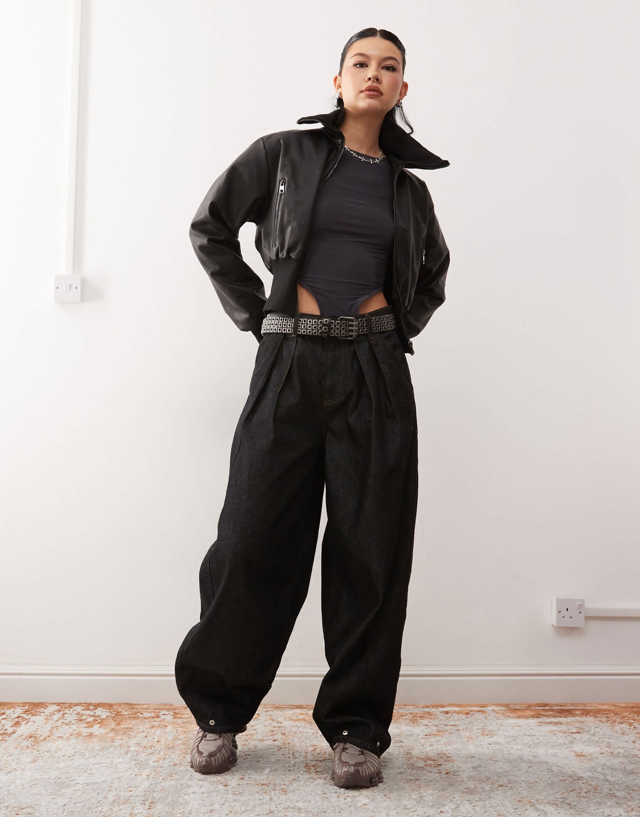 COLLUSION long sleeve bodysuit