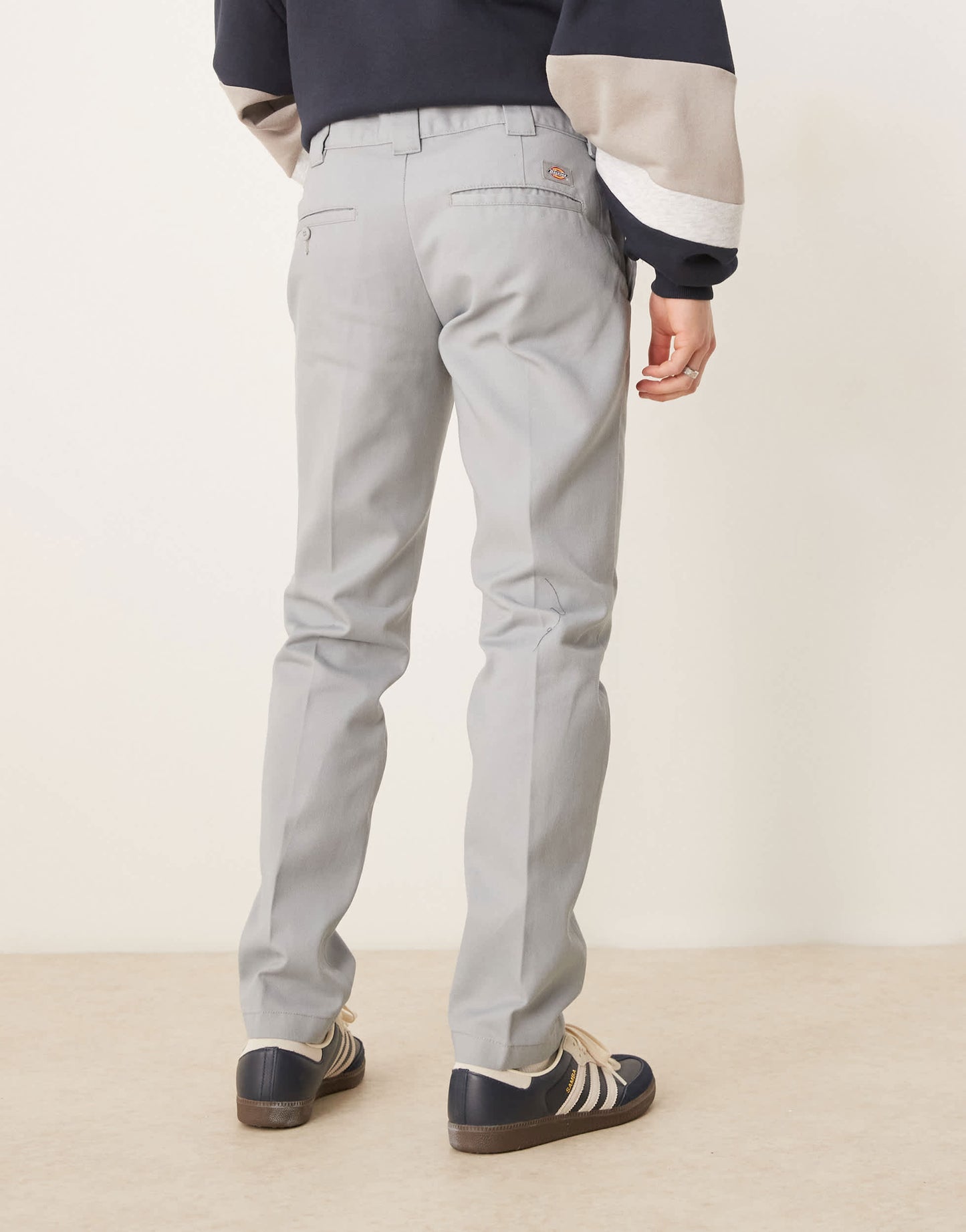Dickies 872 slim fit work trousers in light grey