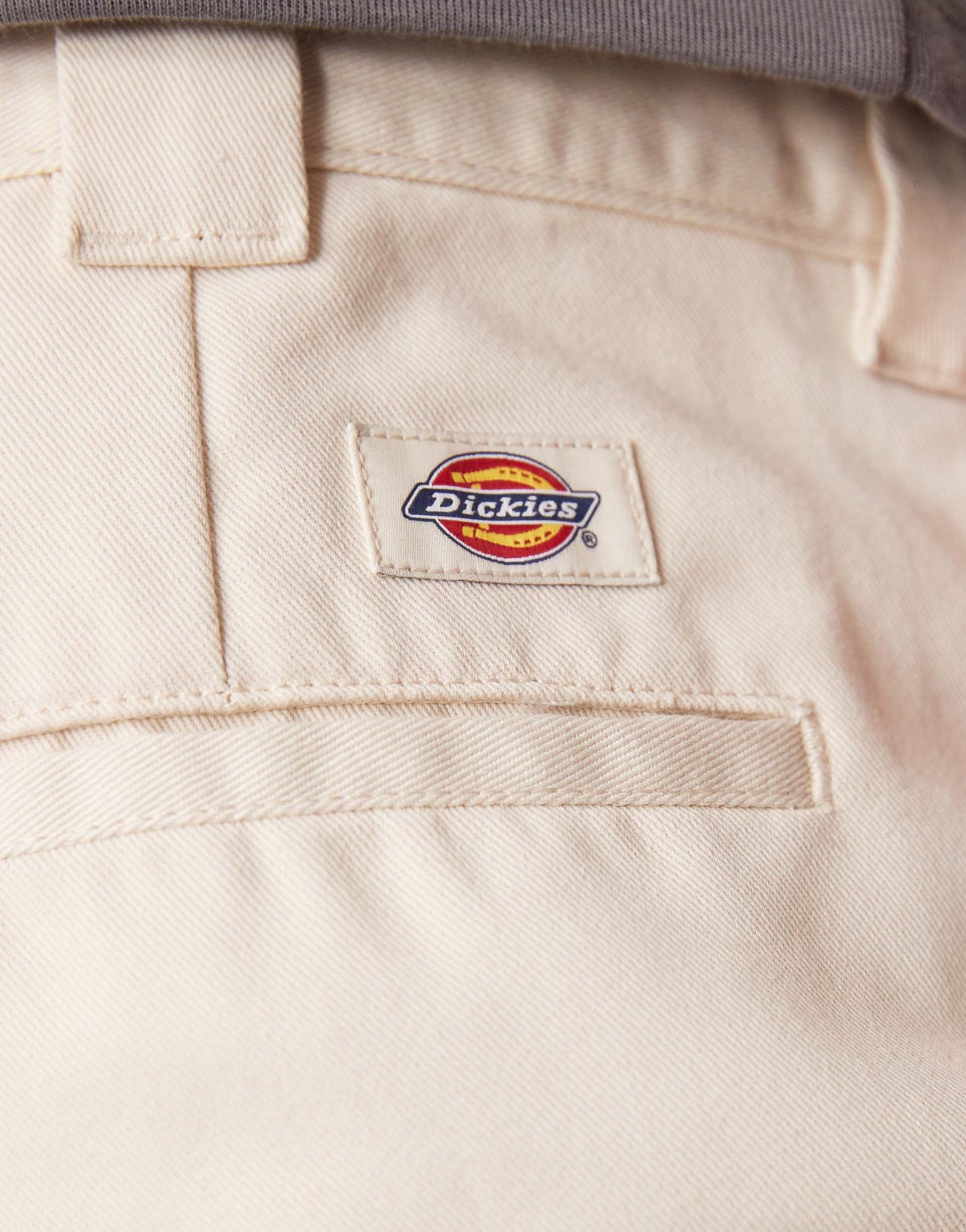Dickies 872 slim fit work trousers in off white