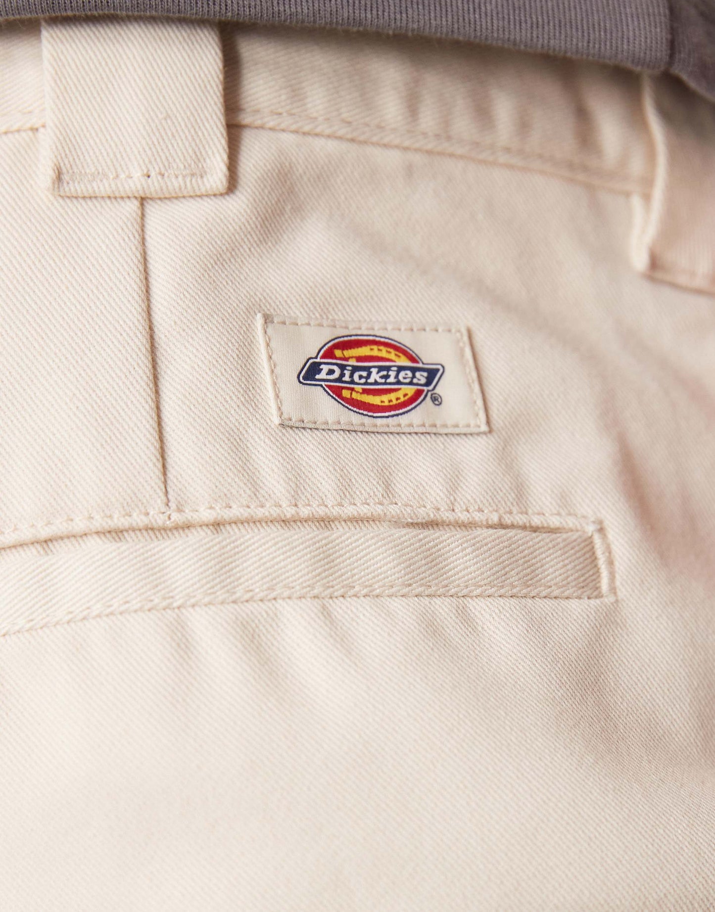 Dickies 872 slim fit work trousers in off white