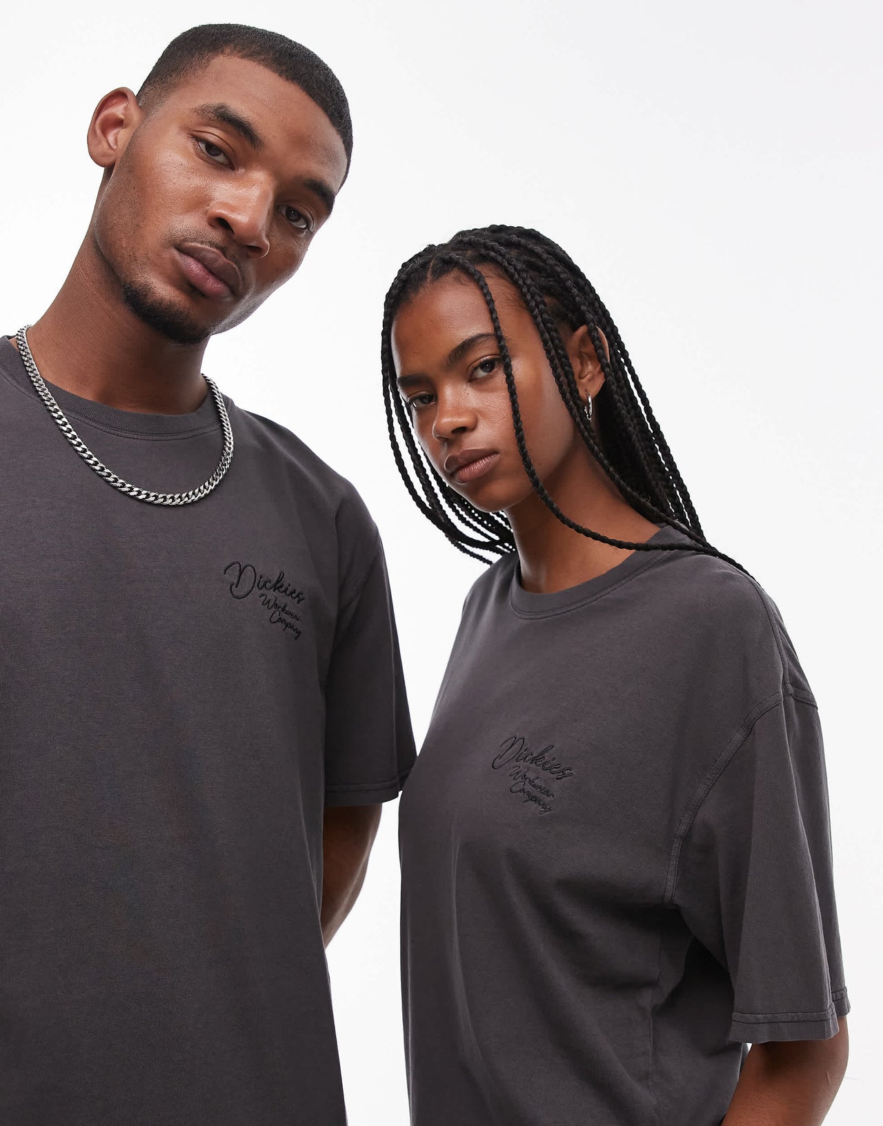 Dickies western tonal rope small logo t-shirt in black