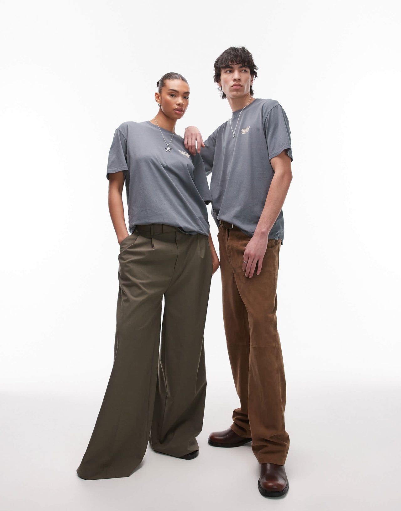Dickies service station graphic back print t-shirt in mid blue