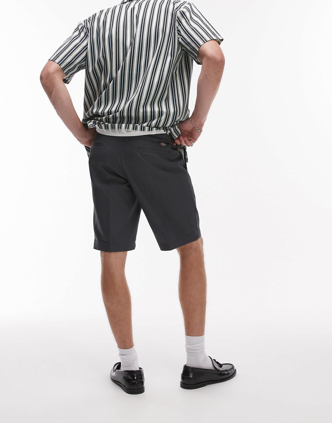 Dickies 874 straight fit work shorts in charcoal grey