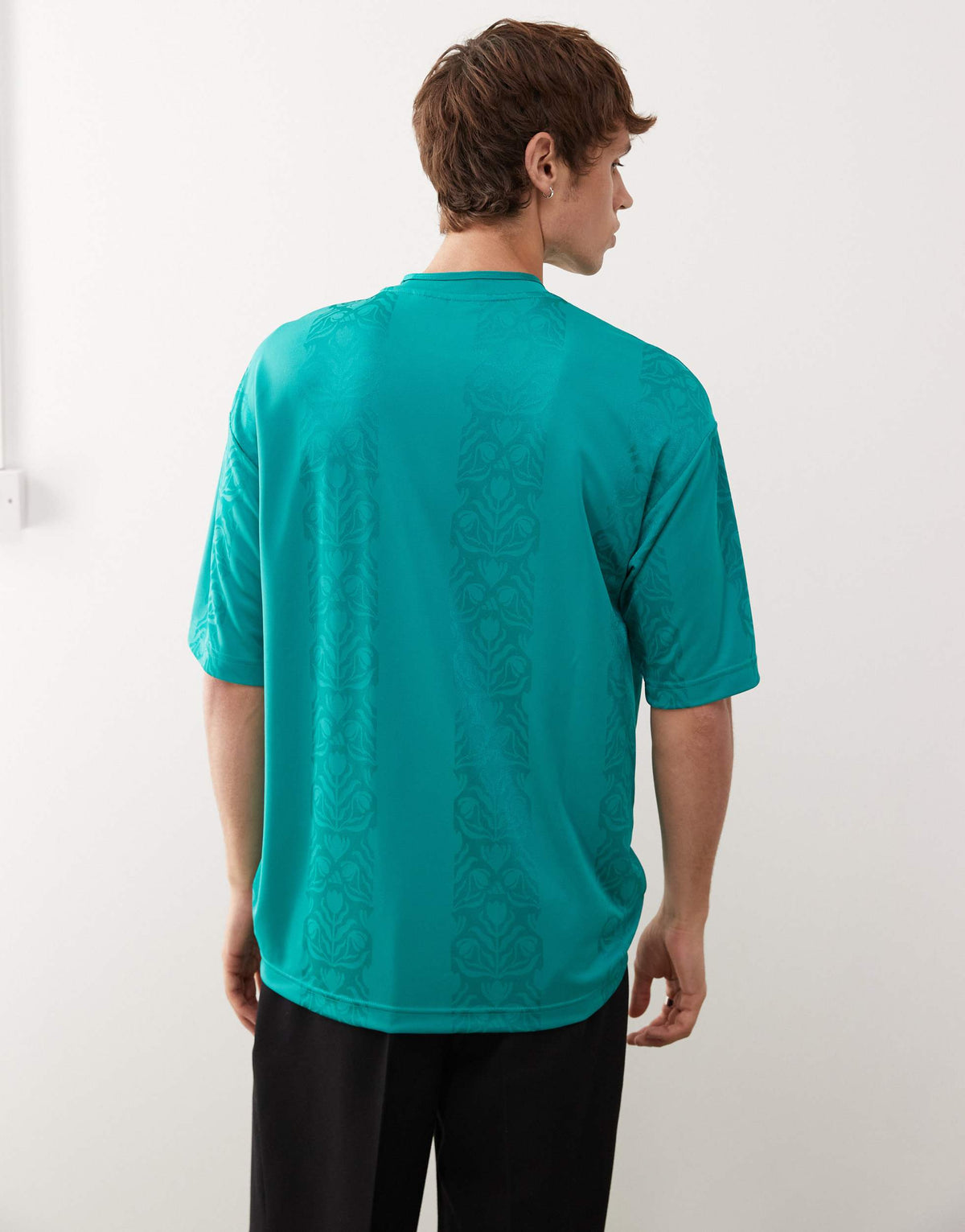 adidas Sportswear Common Goal football shirt in teal