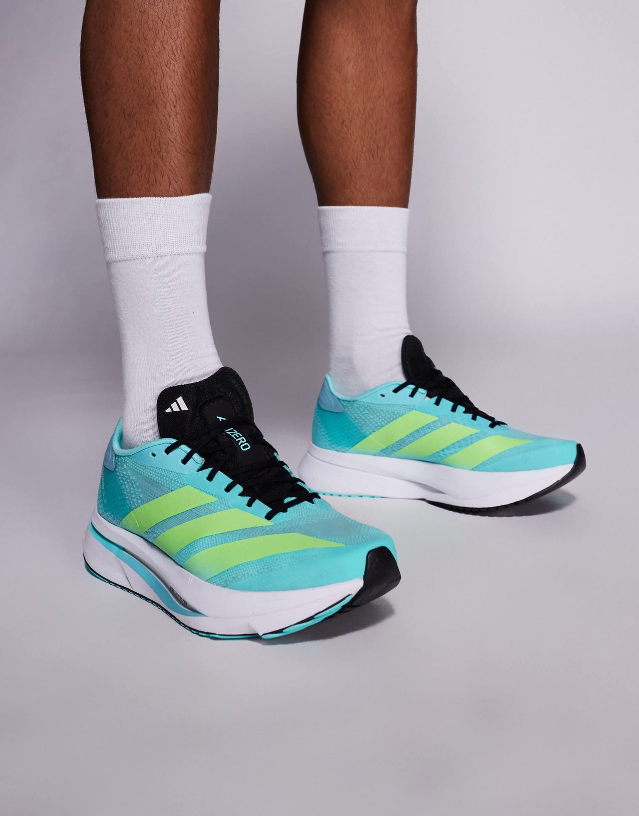 adidas Running Adizero SL2 trainers in blue and yellow
