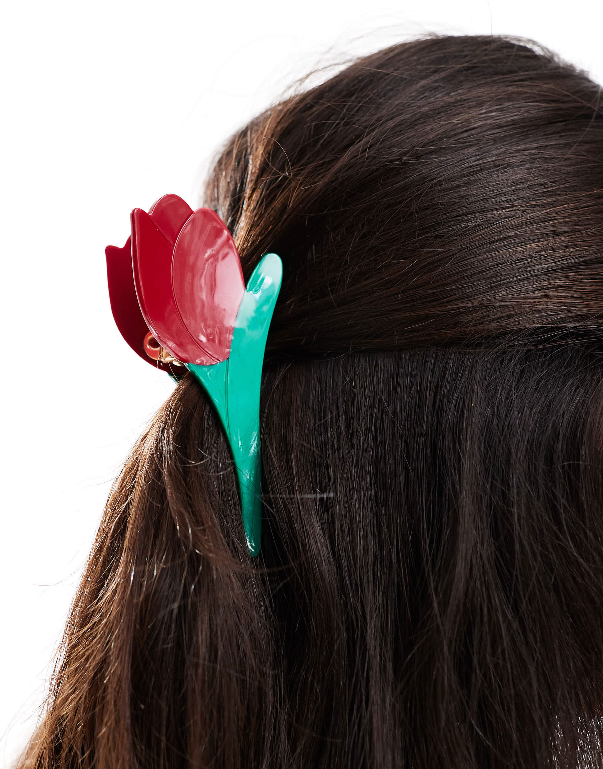ASOS DESIGN hair claw with tulip design