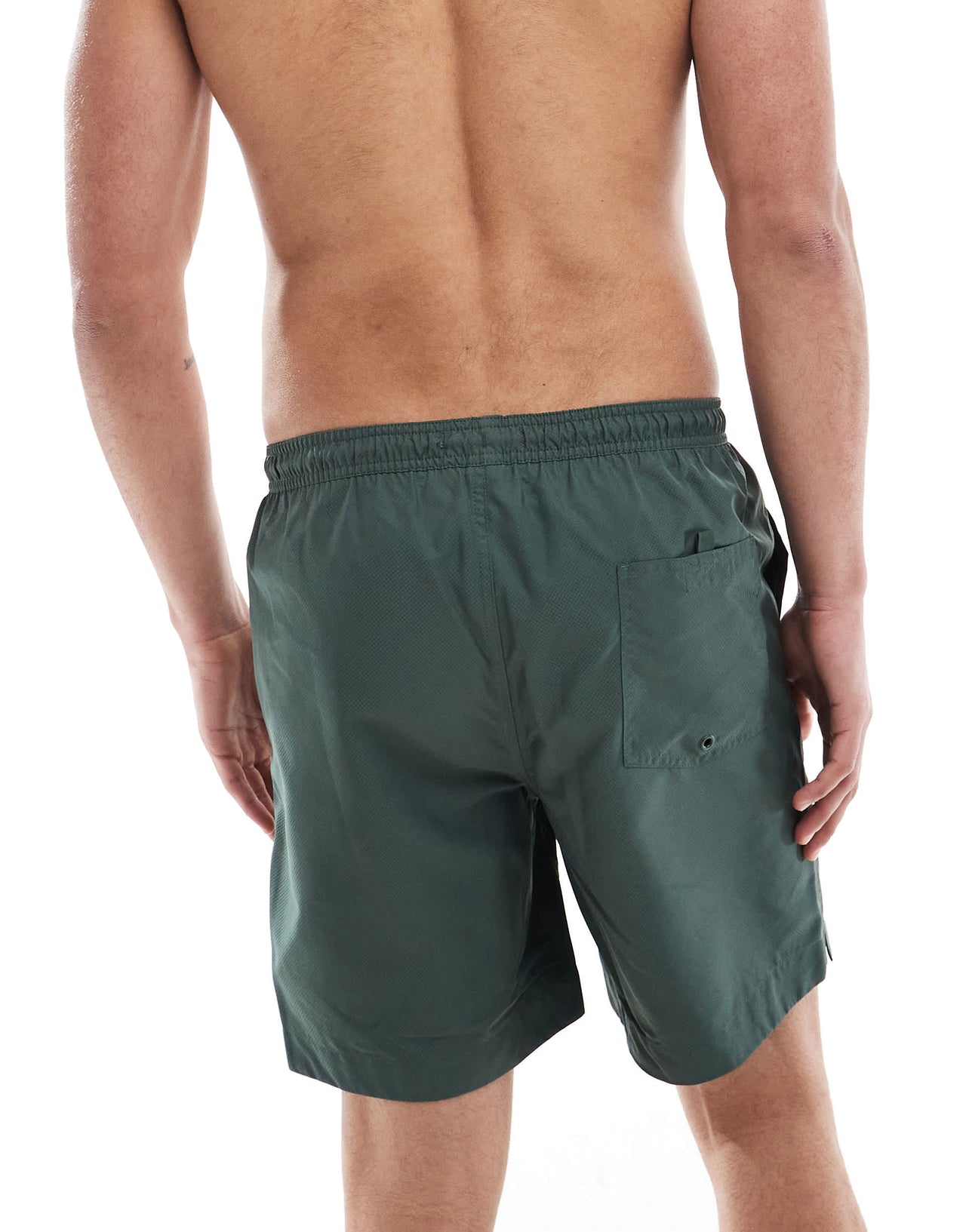 Fred Perry swim shorts in dark green