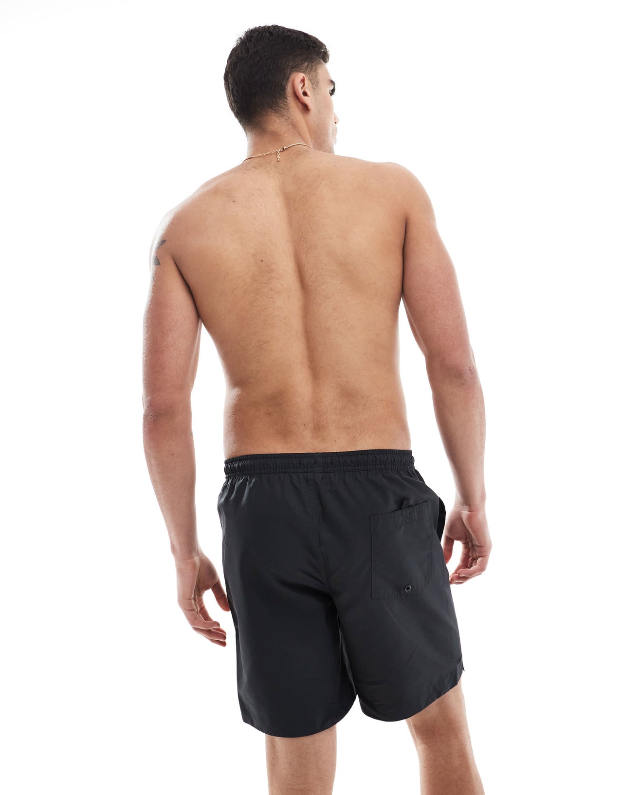 Fred Perry swim shorts in black