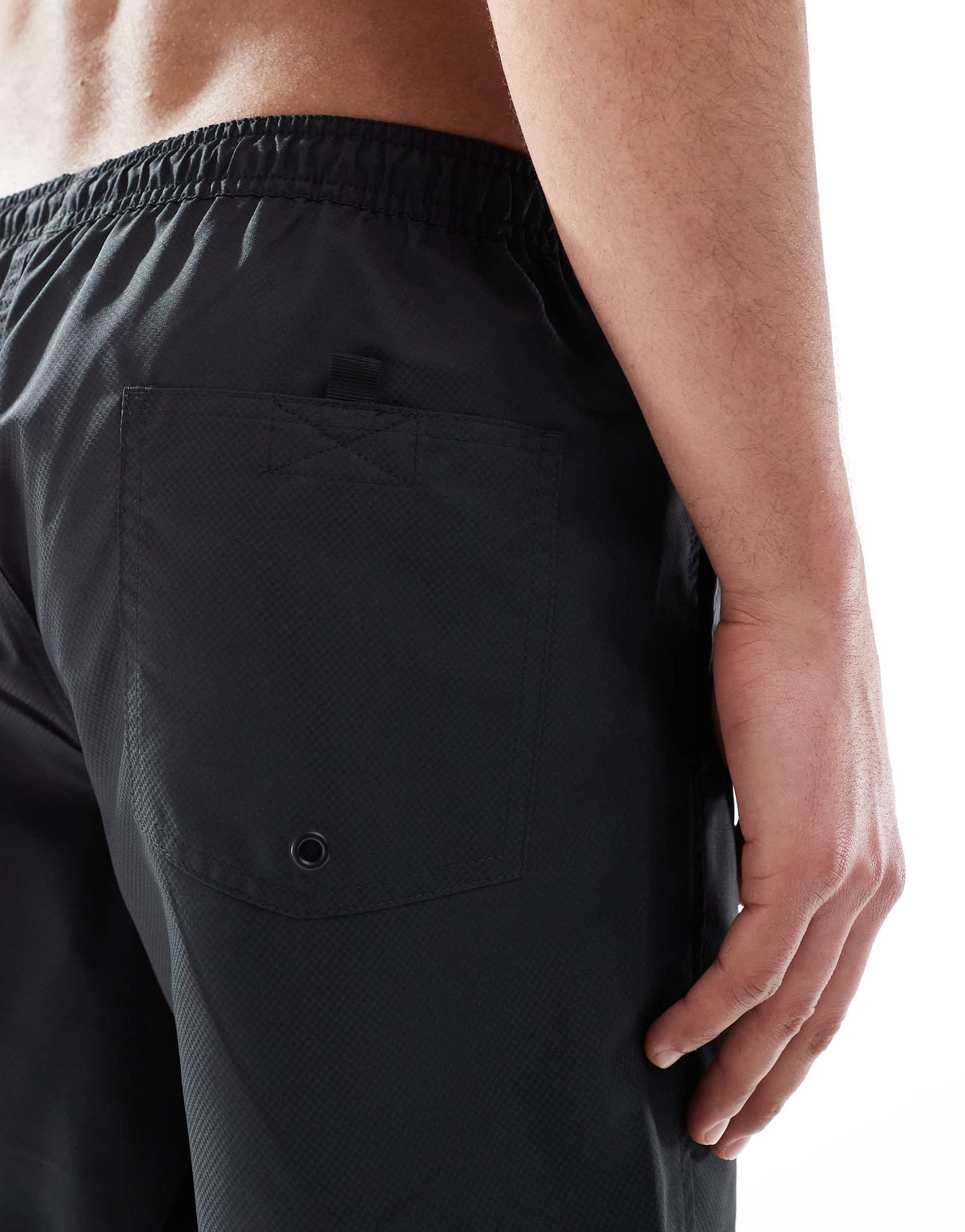Fred Perry swim shorts in black