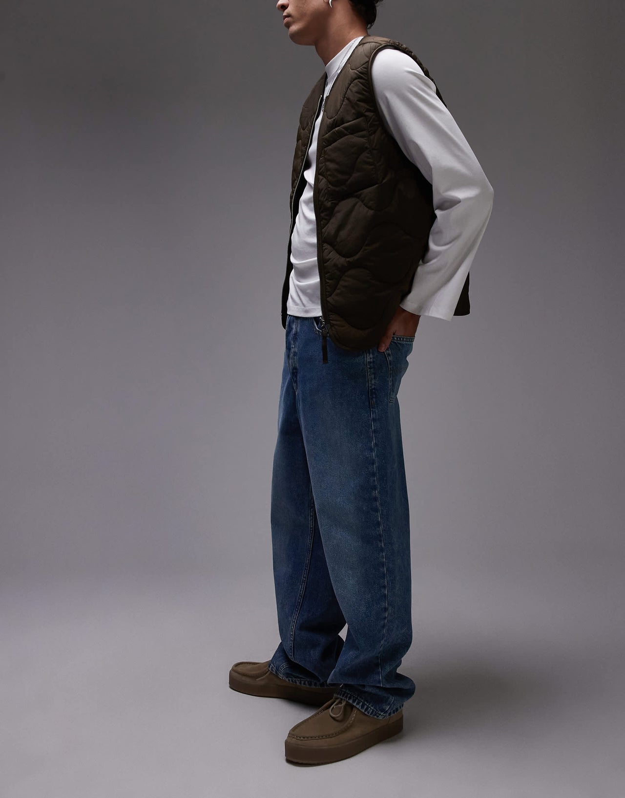 Dickies garyville regular fit denim jeans in rinsed blue with fade