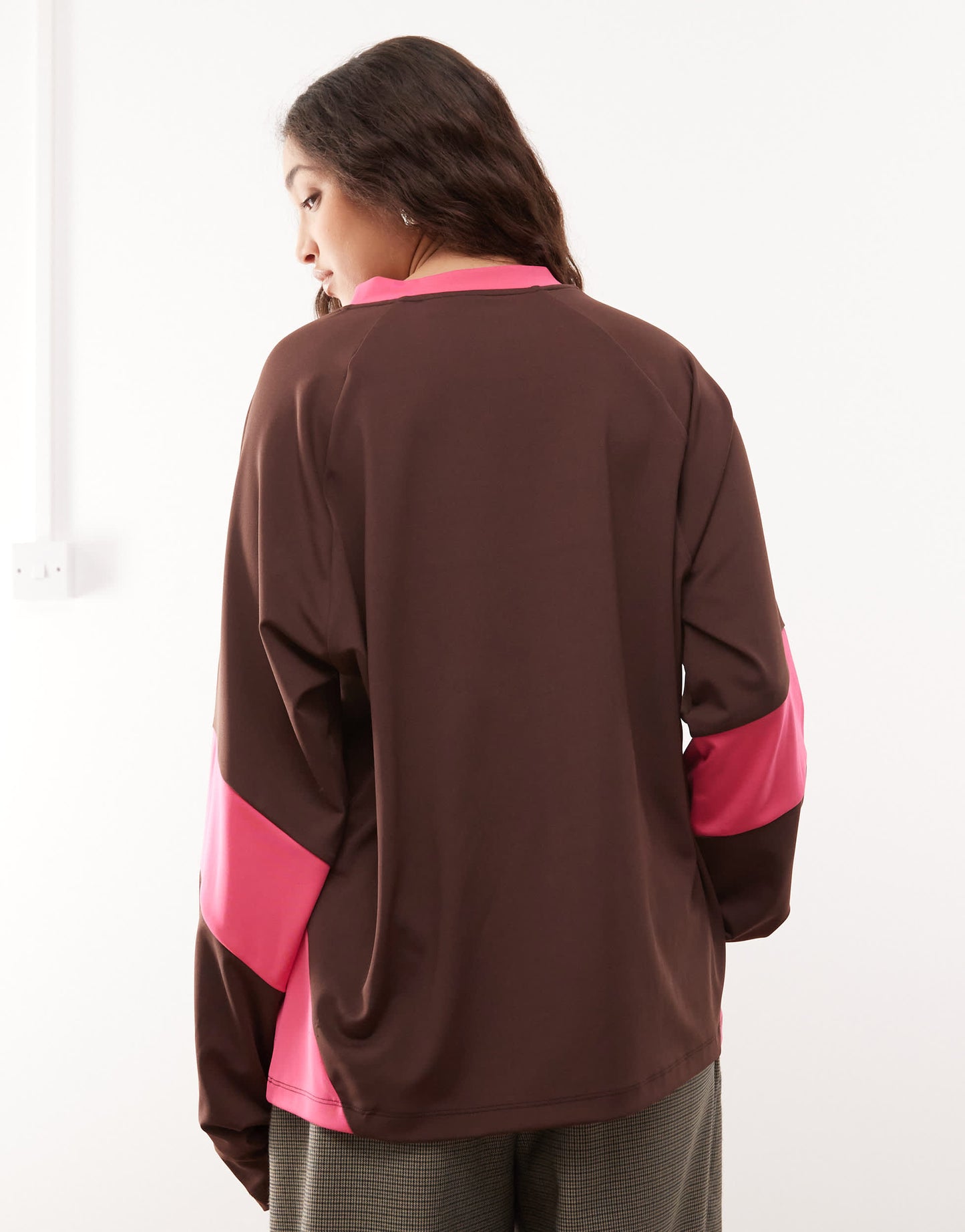 COLLUSION oversized football t-shirt