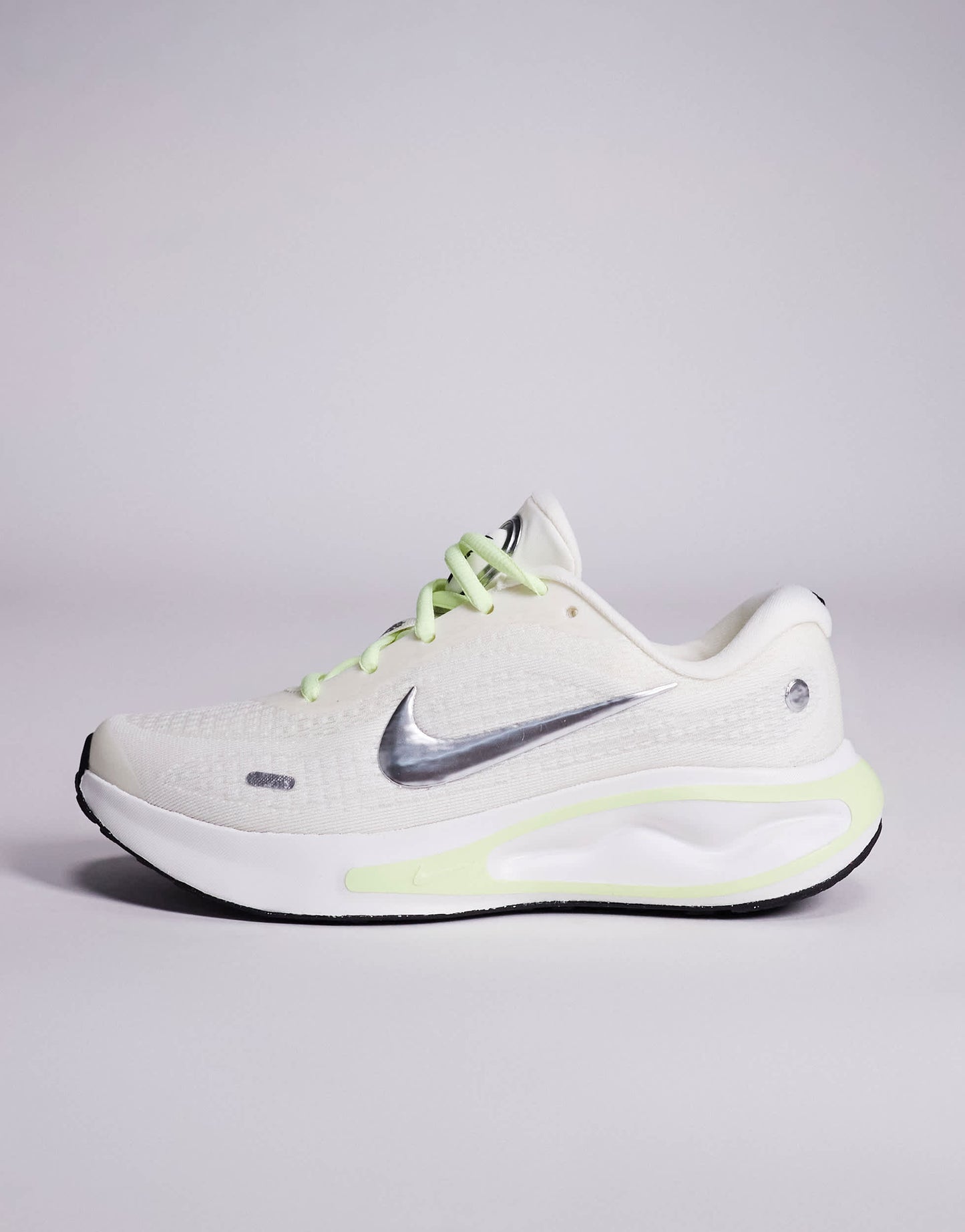 Nike Running Journey Run trainers in white and green