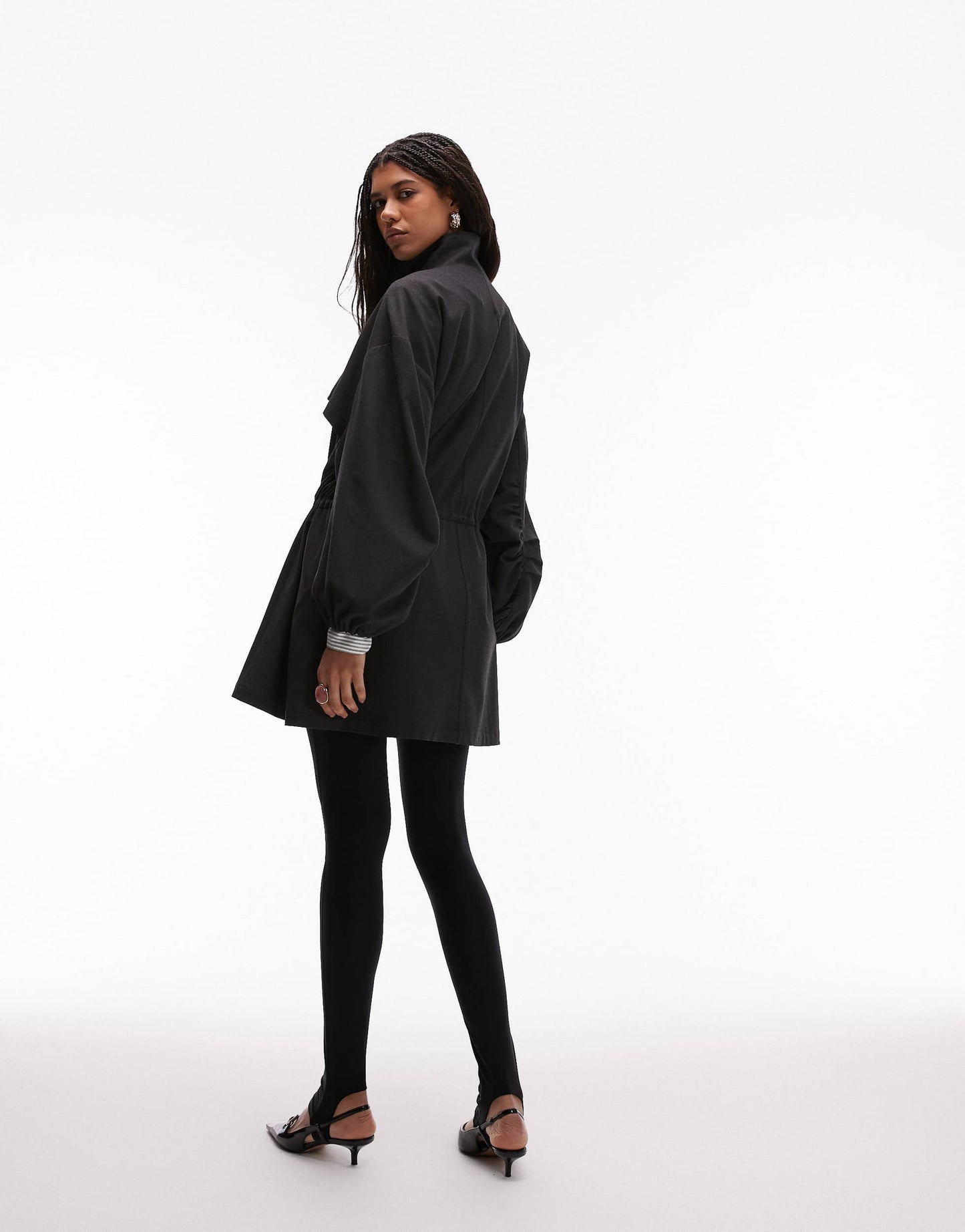 ASOS DESIGN tailored zip through sports jacket in grey