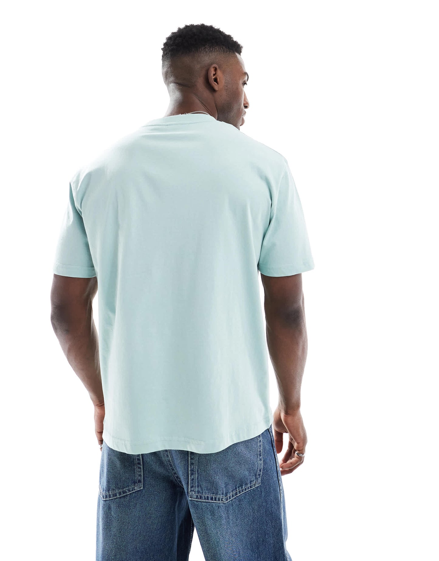 ASOS DESIGN essentials relaxed t-shirt in blue