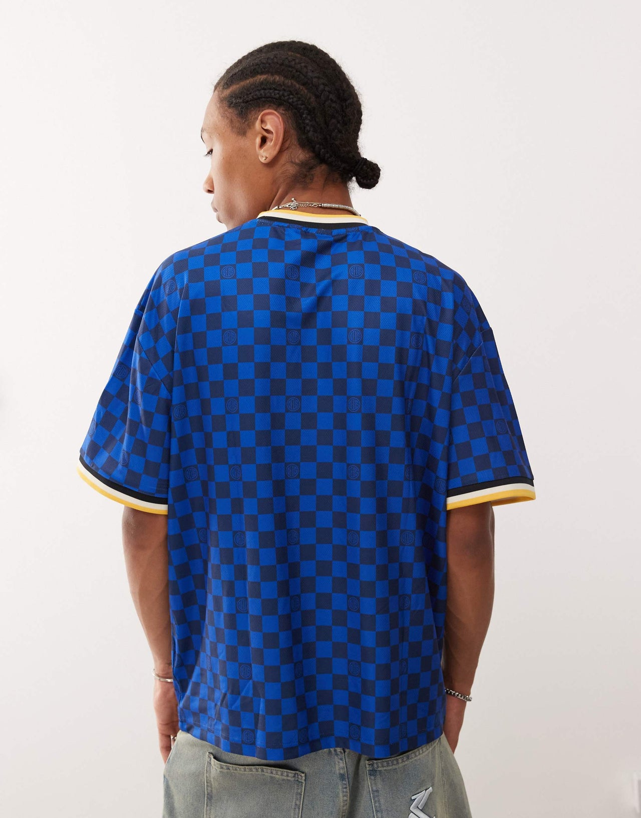 Deus Ex Machina showroom moto t-shirt in blue