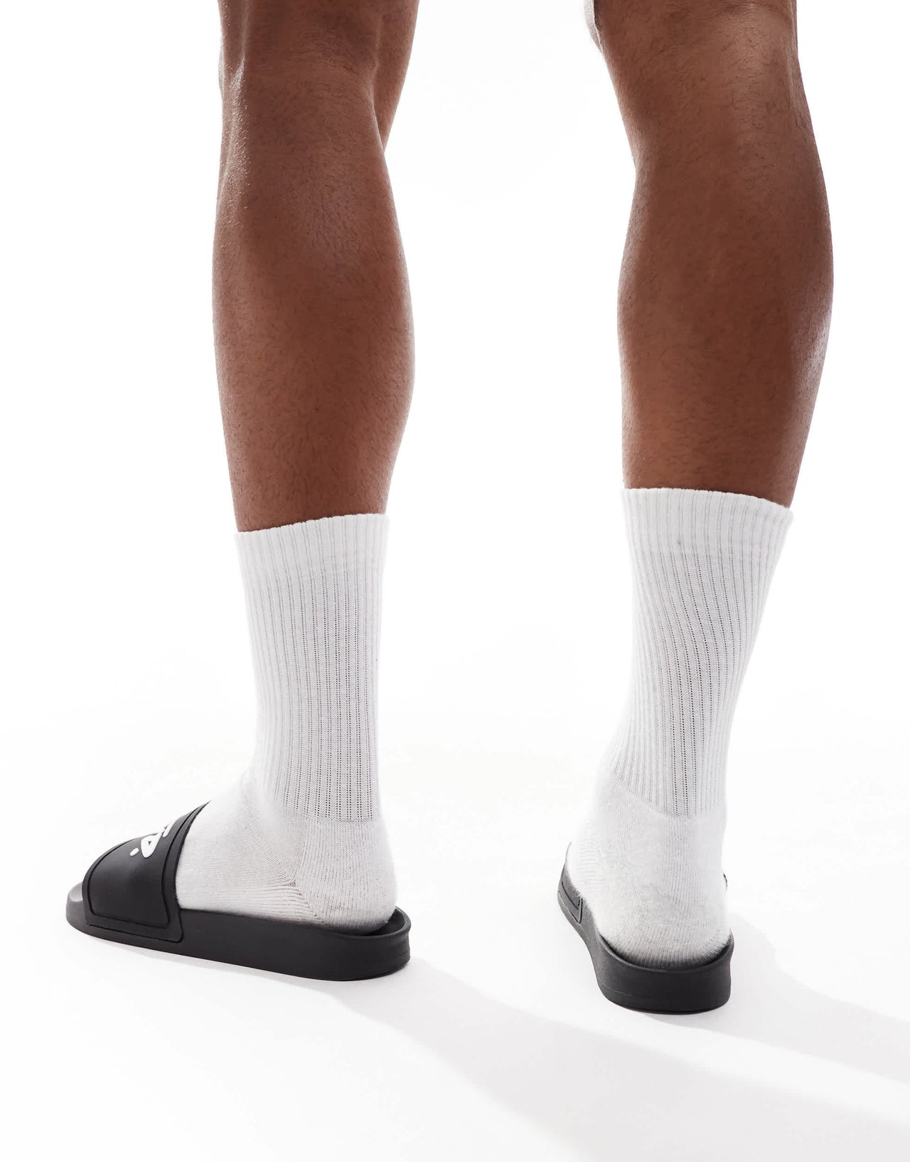 Pull&Bear STWD slider in black