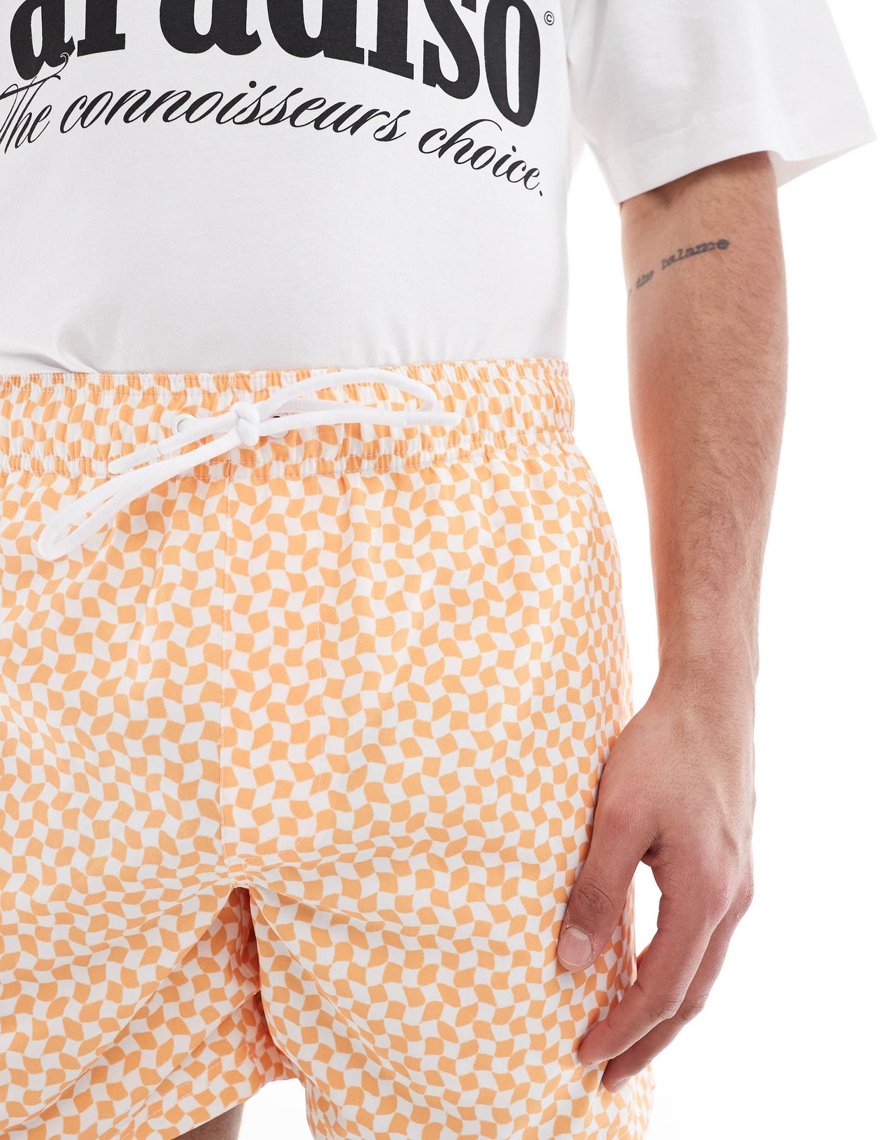 Cotton On swim shorts in orange
