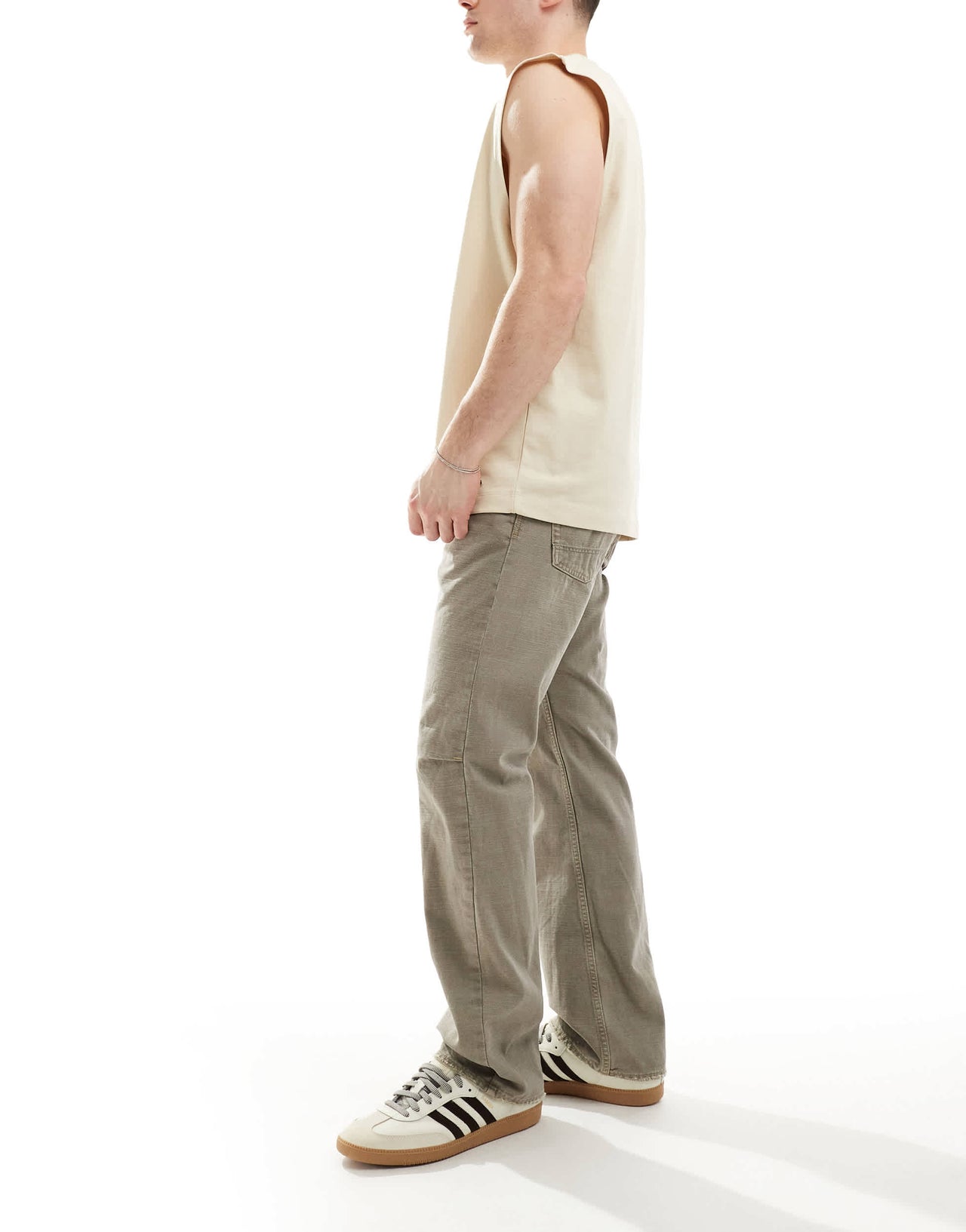 G-Star lenney bootcut denim jeans in beige