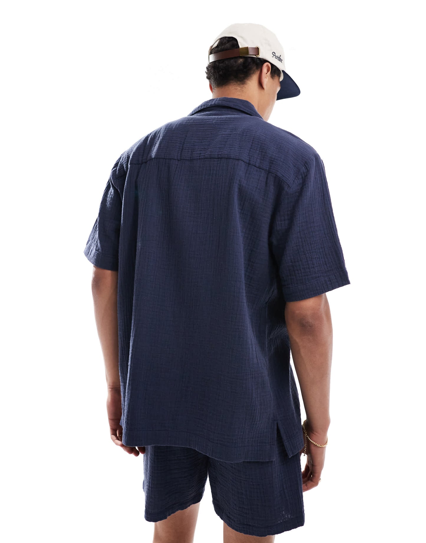 Goldsboro revere shirt in navy