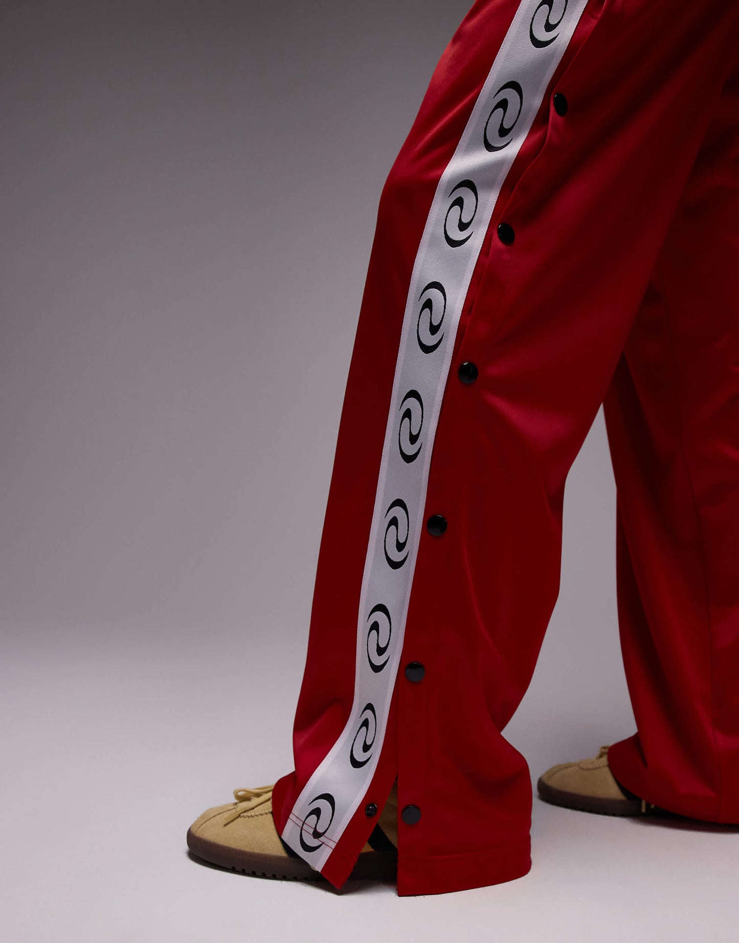 Resume straight leg jogger trousers in racing red
