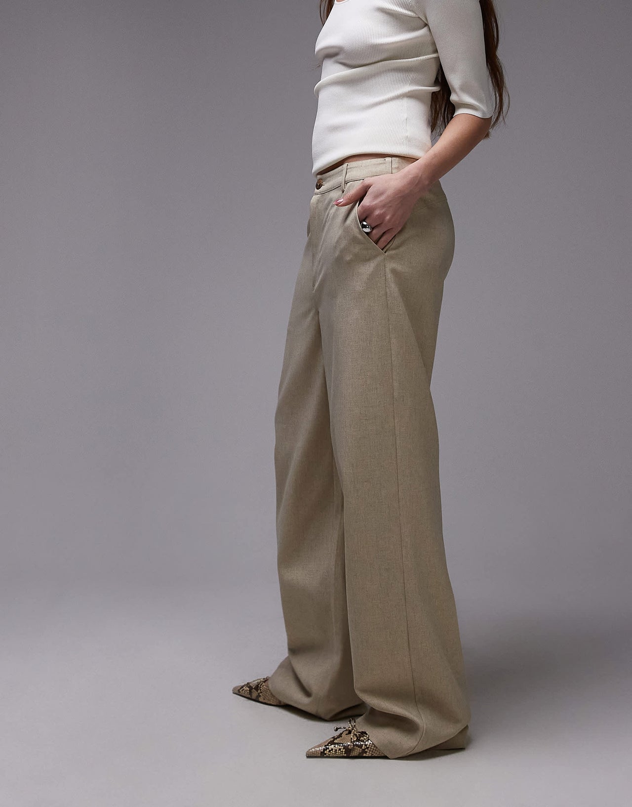 Resume straight leg trouser in light sand