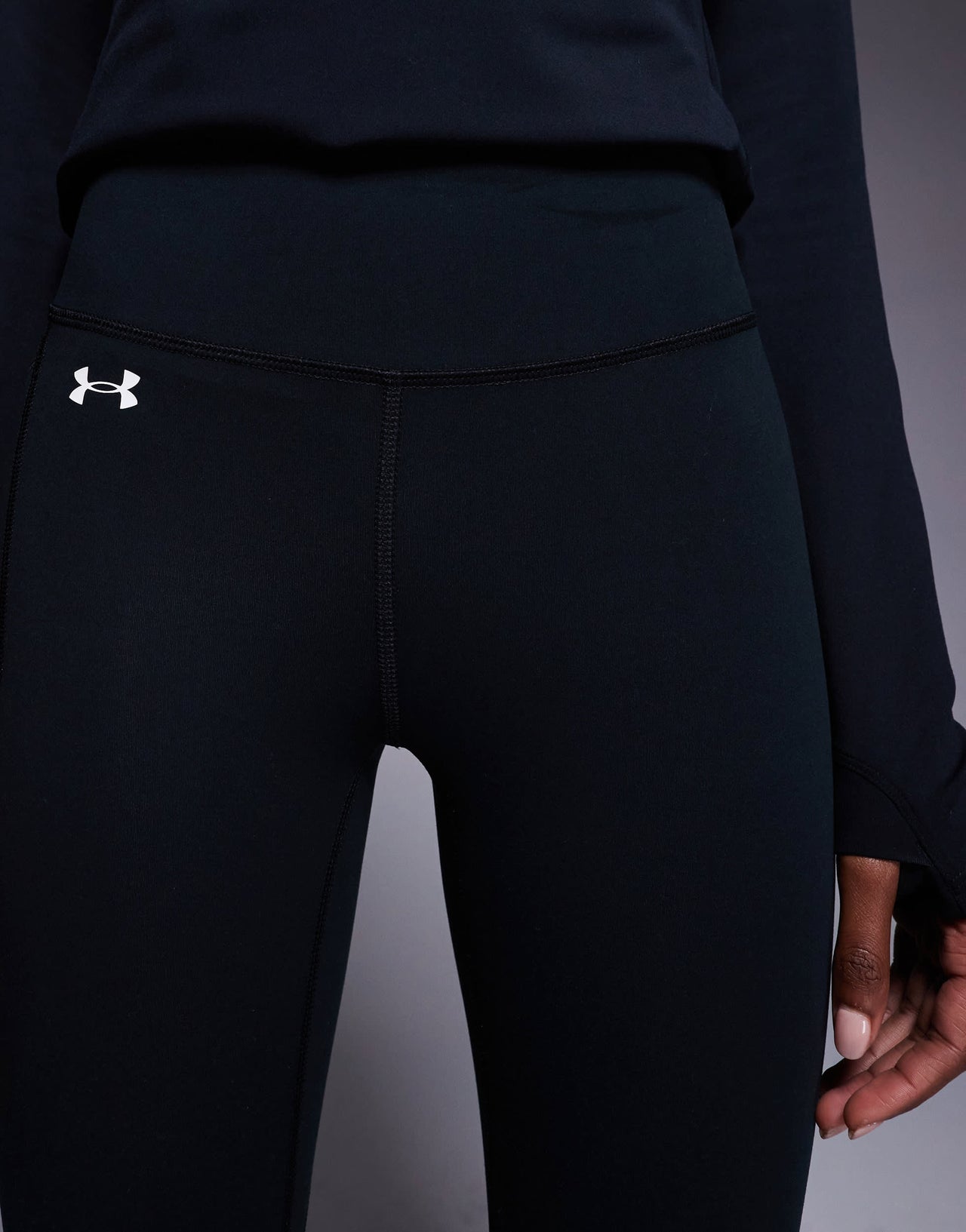 Under Armour Motion flared leggings in black