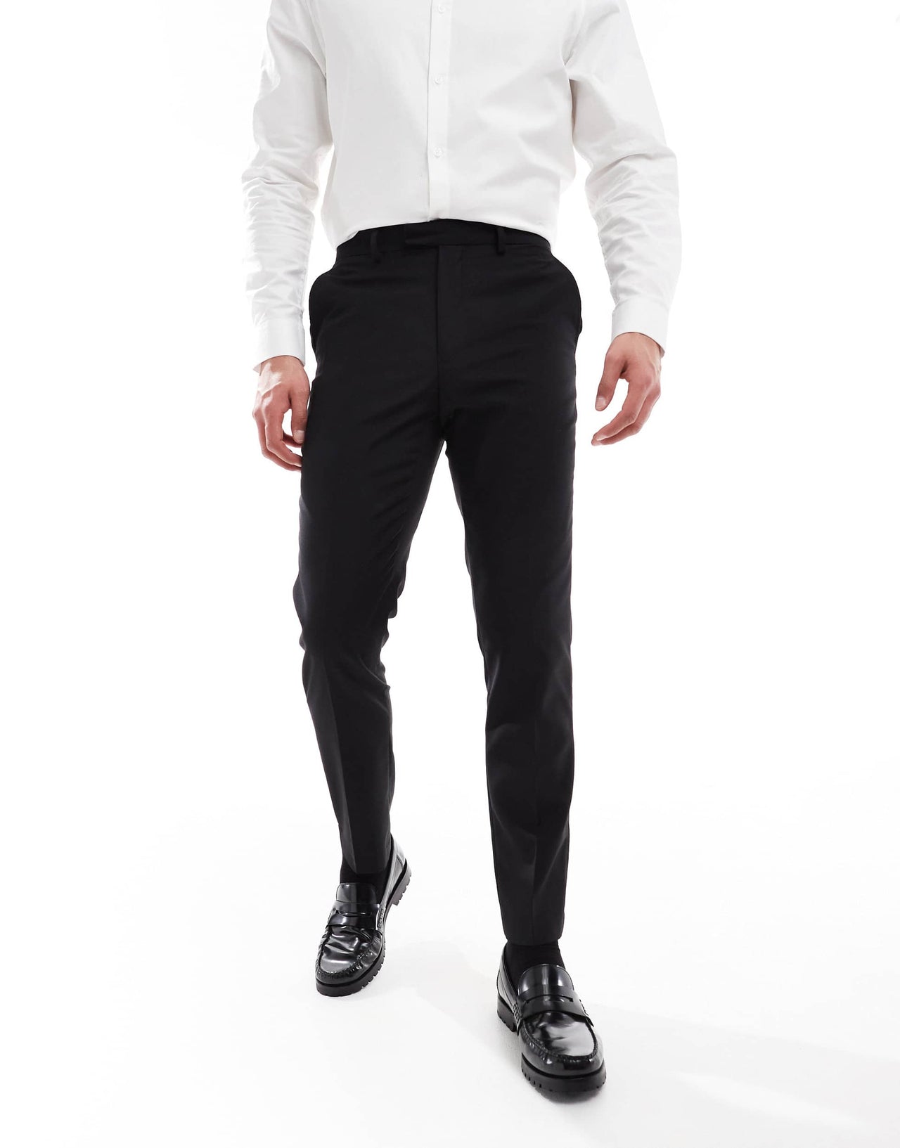 French Connection formal suit trousers co-ord in black