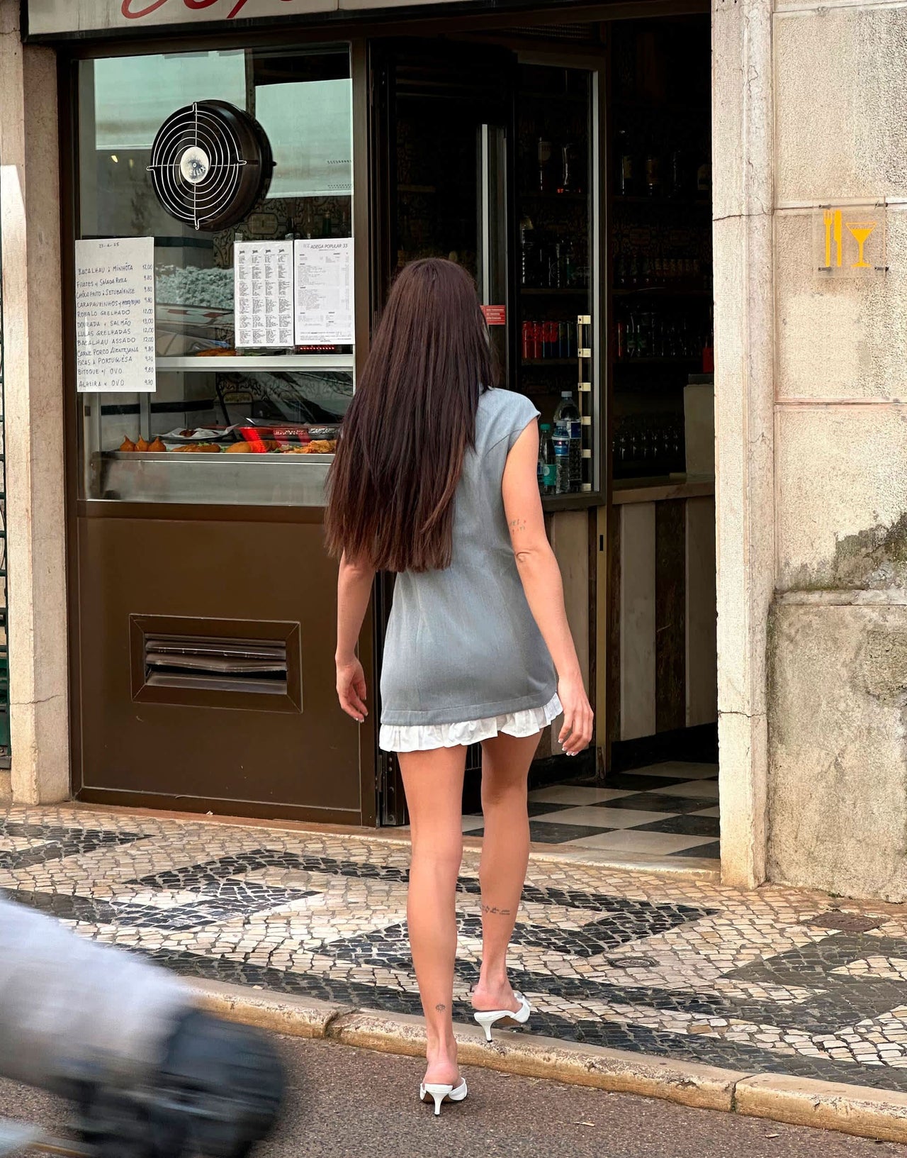 Labelrail x Barbara Ines fitted scuplted mini shift dress in grey