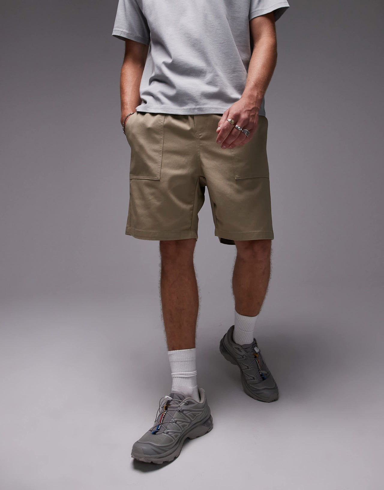 CAT WWR cargo short in beige