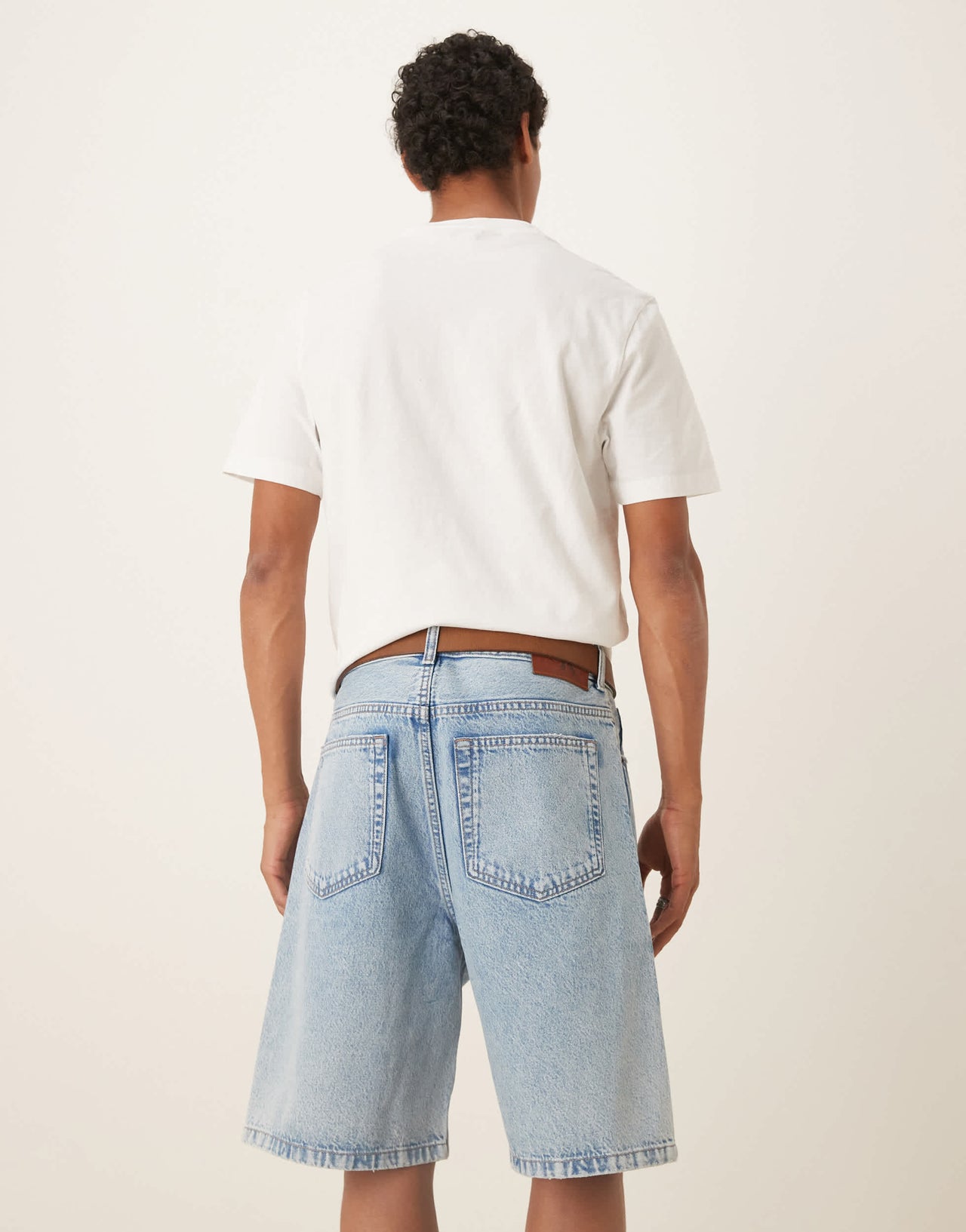 Calvin Klein Jeans 90's denim shorts in light wash blue