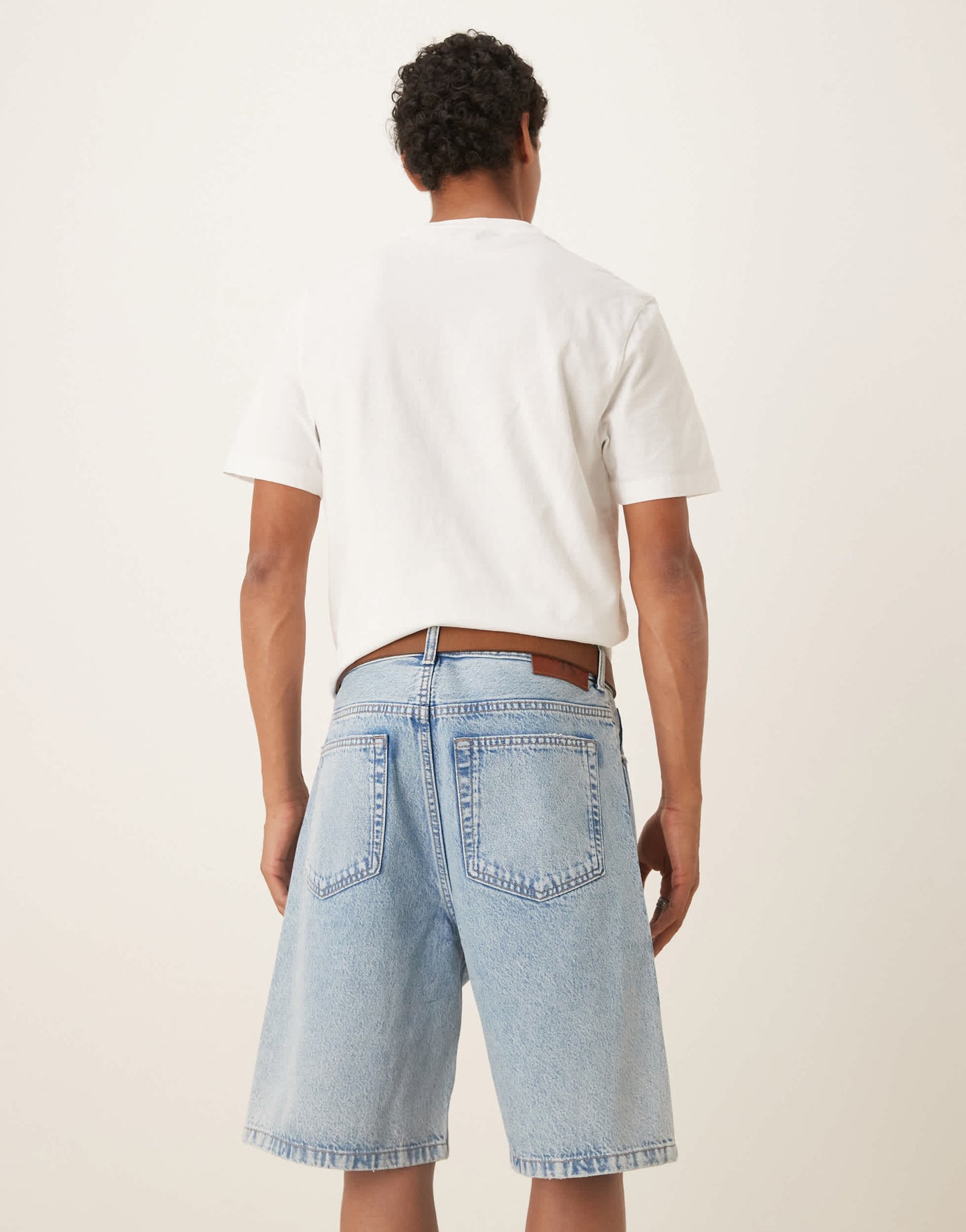 Calvin Klein Jeans 90's denim shorts in light wash blue