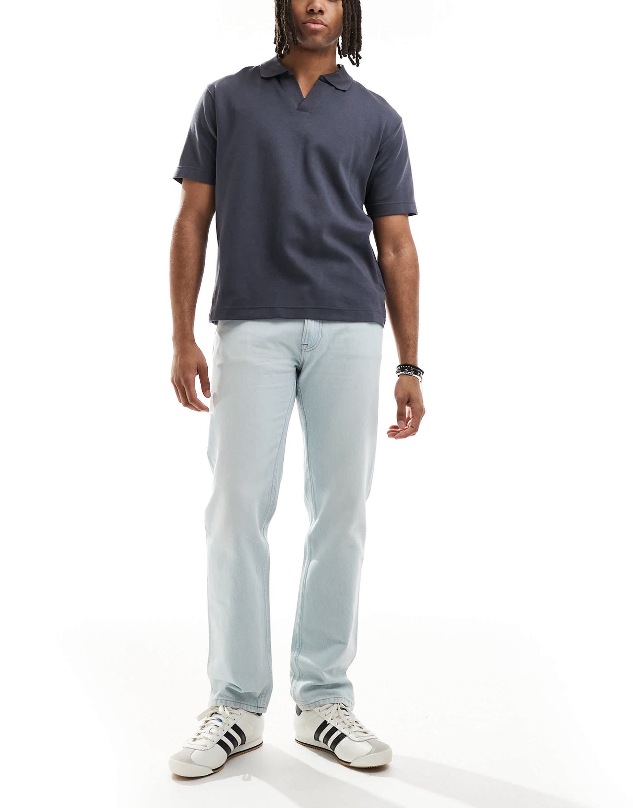 Calvin Klein Jeans standard straight jeans in sunbleached wash