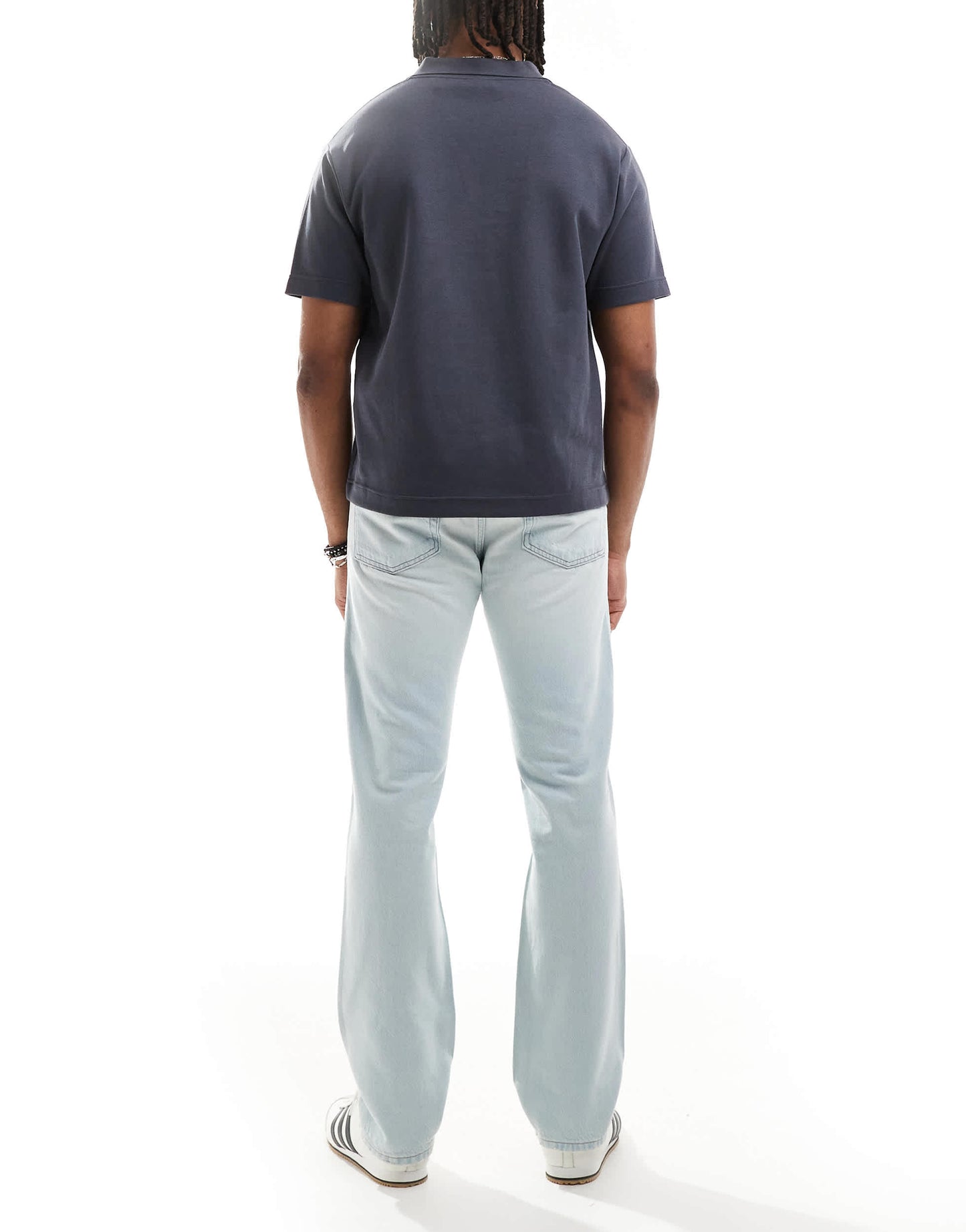 Calvin Klein Jeans standard straight jeans in sunbleached wash