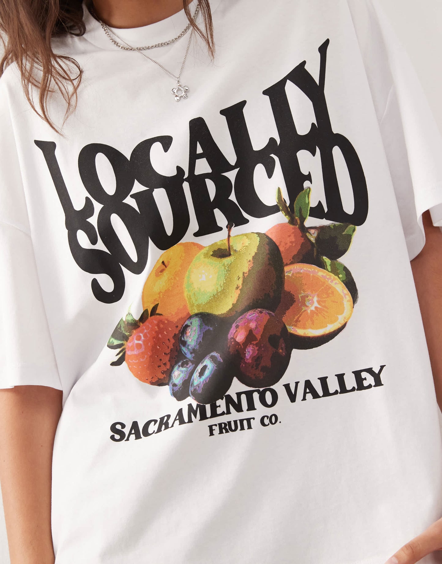 COLLUSION locally sourced fruits tee