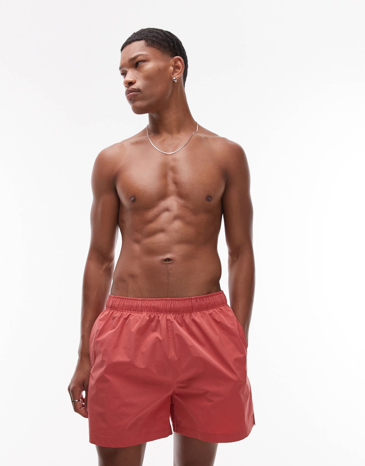 ARKET swim short in solmon red