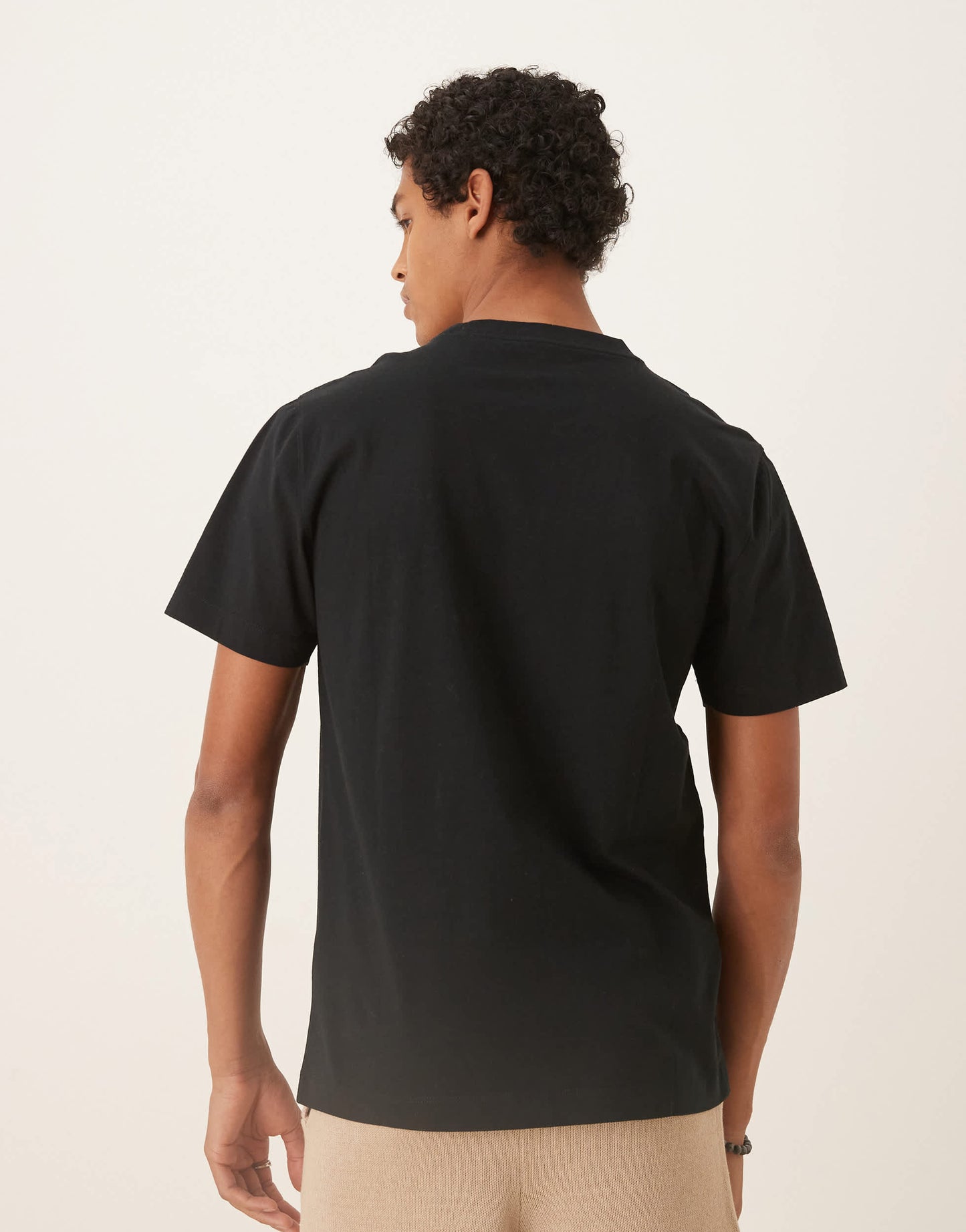 Abercrombie & Fitch slim fit icon t-shirt in black
