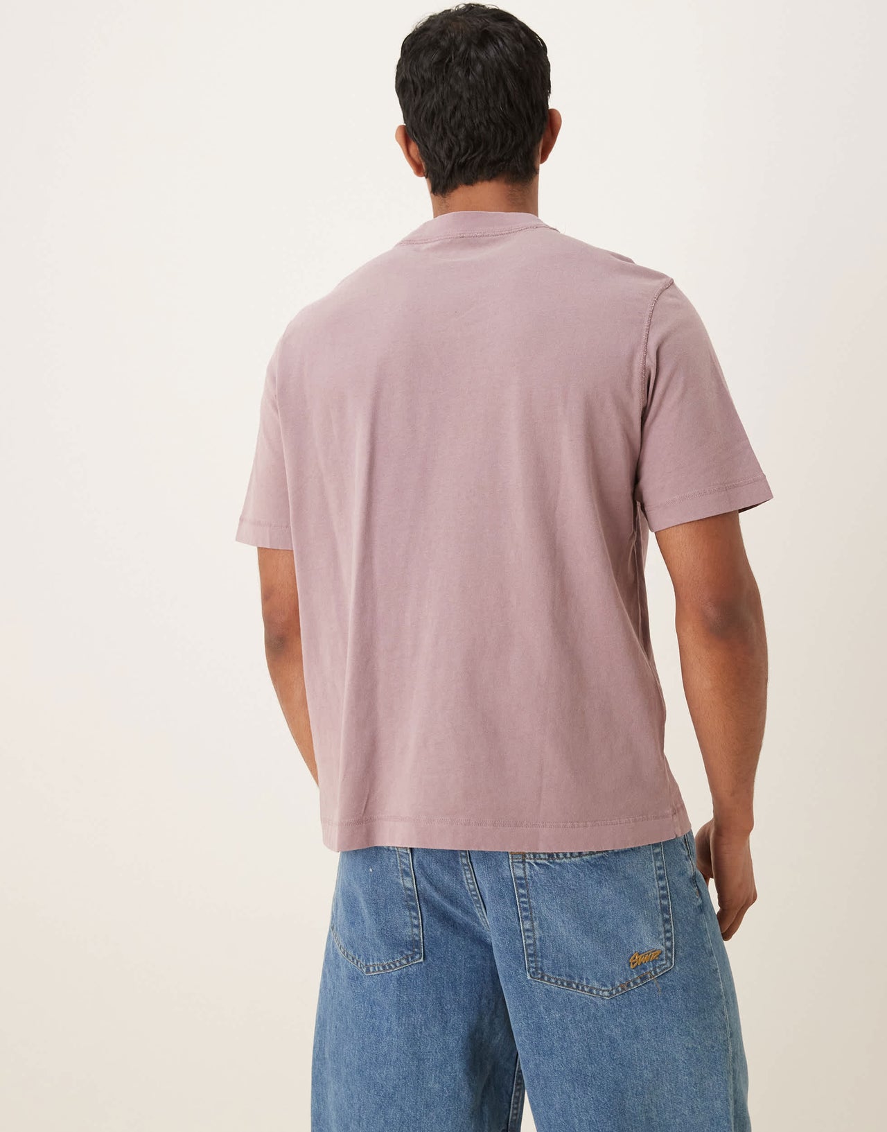 Abercrombie & Fitch vintage short sleeve t-shirt in berry