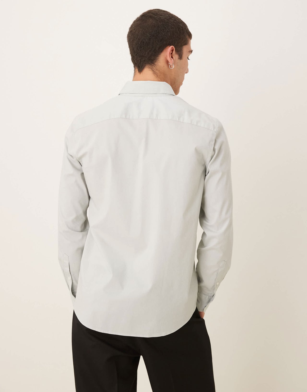 Abercrombie & Fitch long sleeve shirt in light green