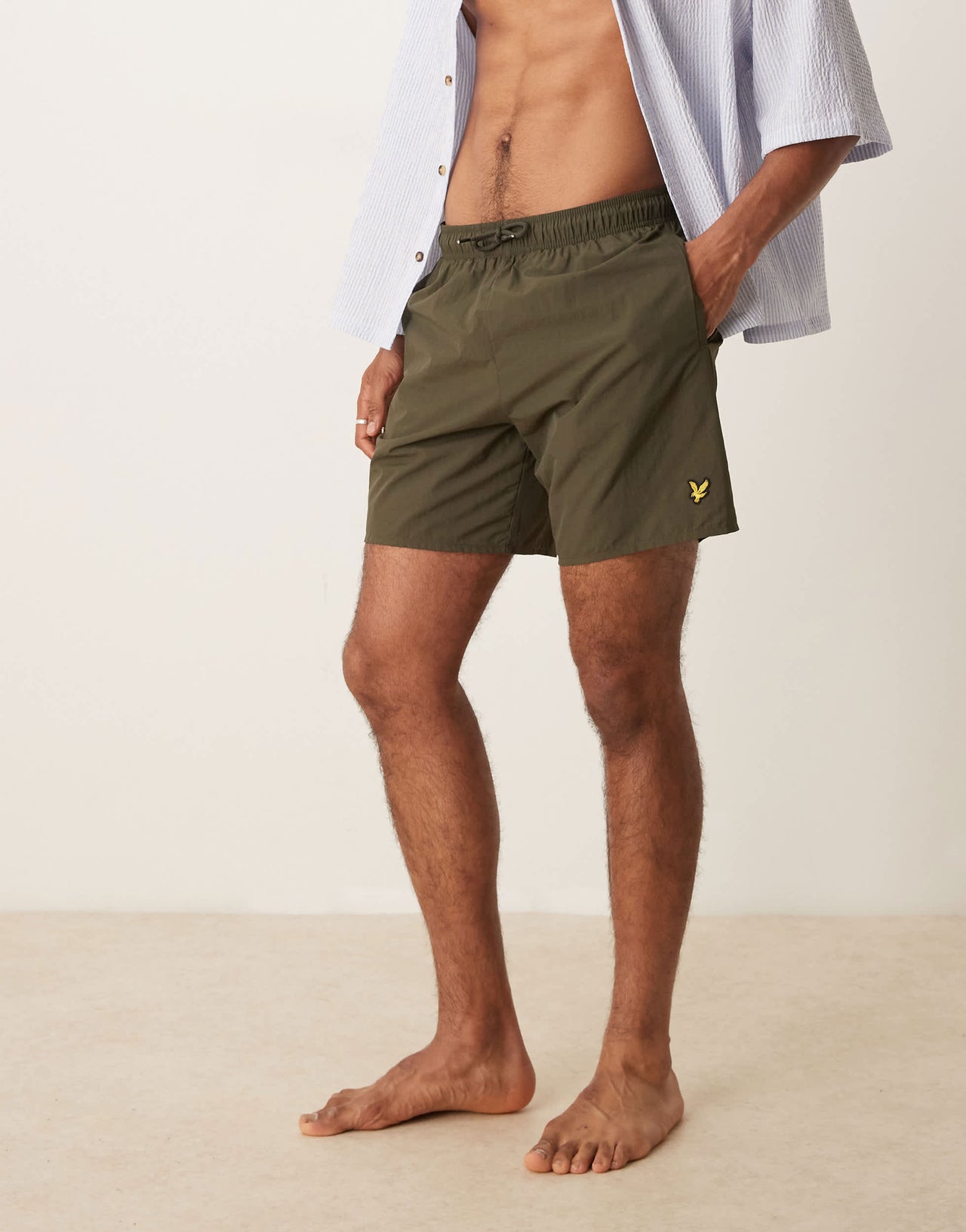 Lyle & Scott Swim Short in khaki