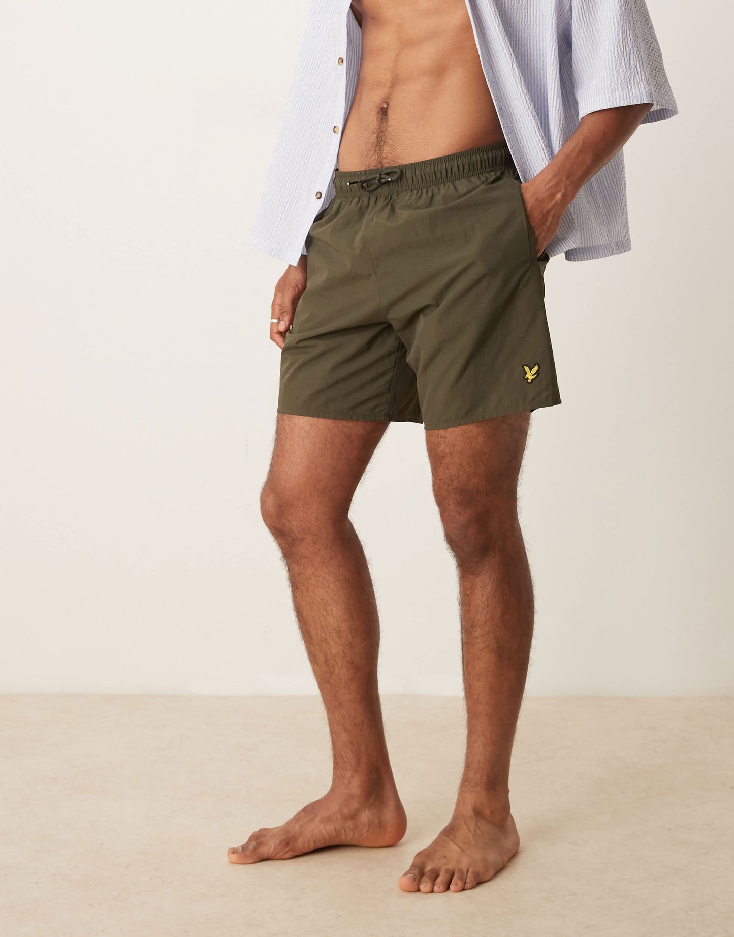 Lyle & Scott Swim Short in khaki